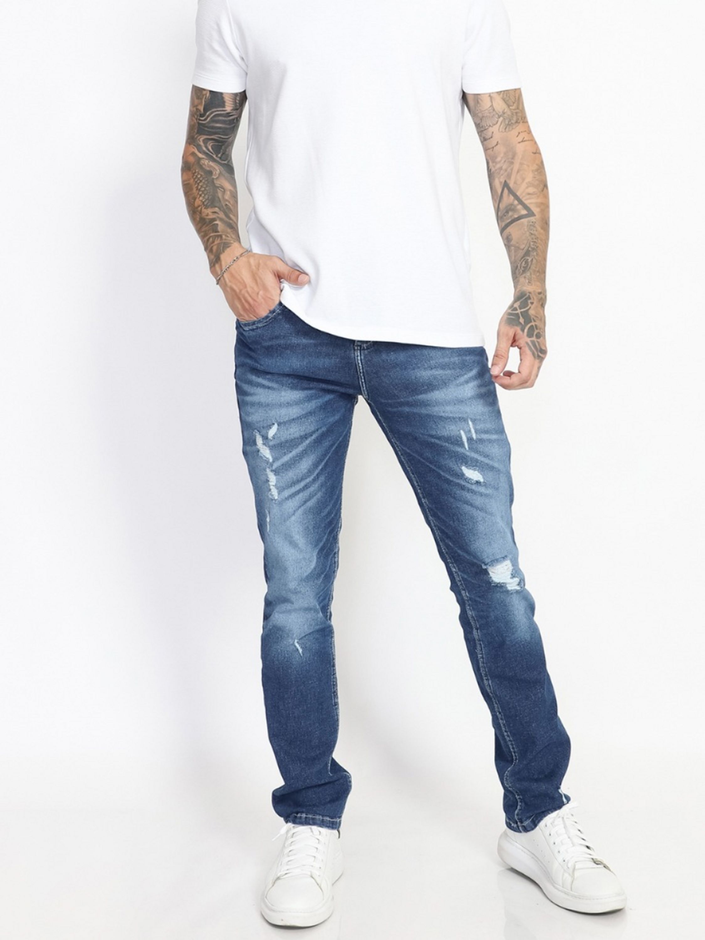 Calça masculina Biotipo Jeans slim