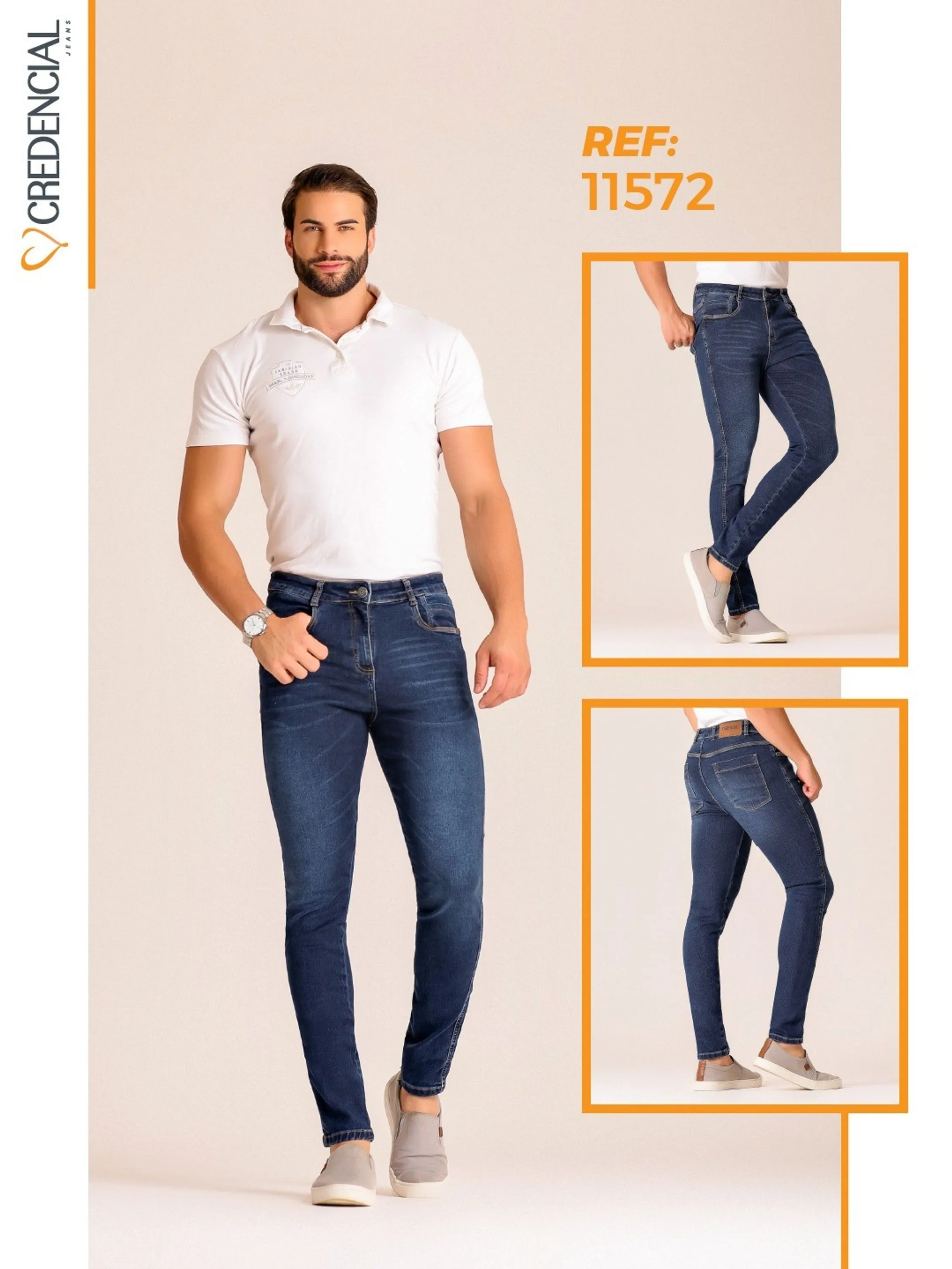 Calça jeans masculina modelo exclusivo,o melhor jeans Premium do mercado .