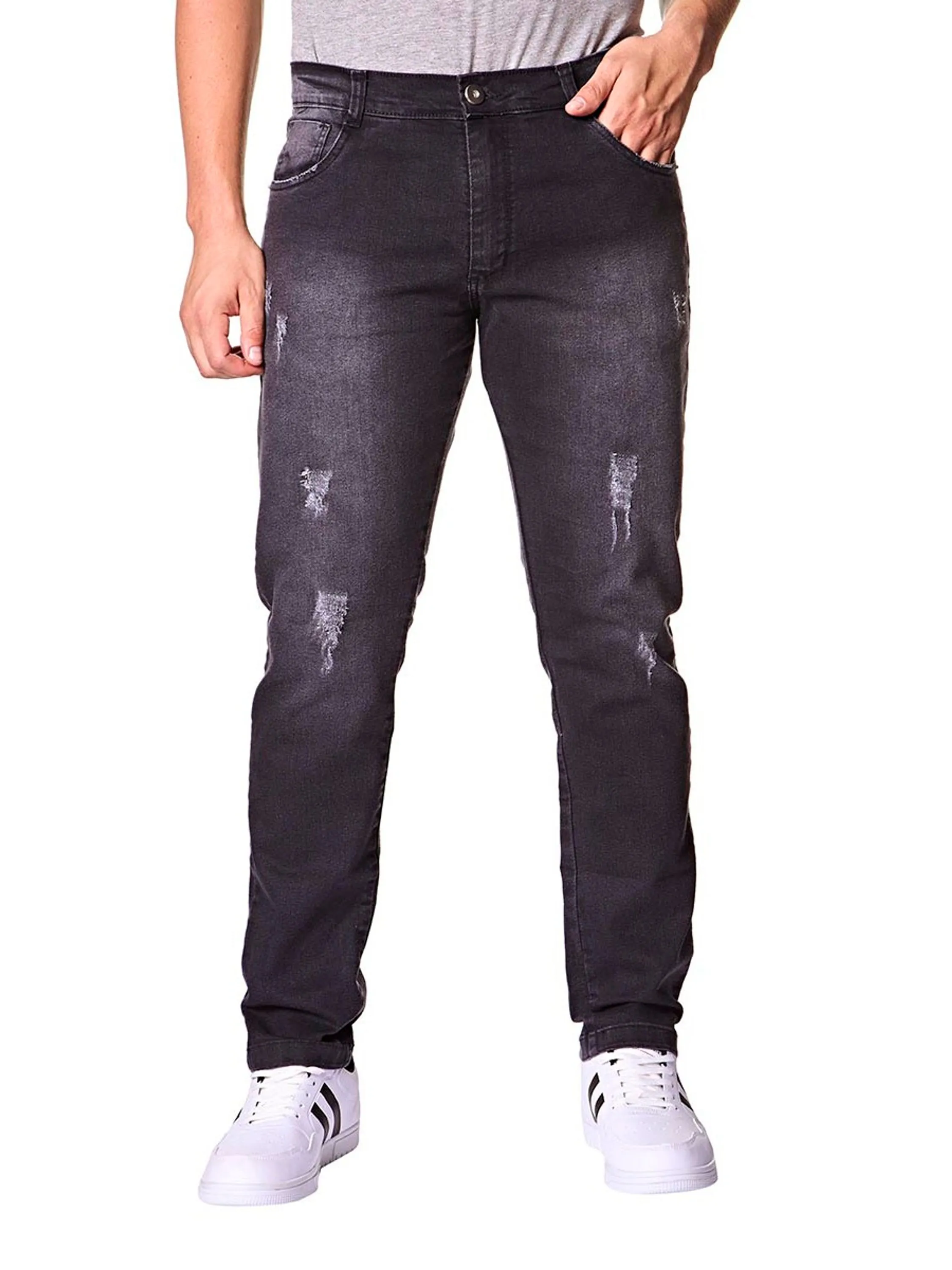 Calças jeans masculina Black