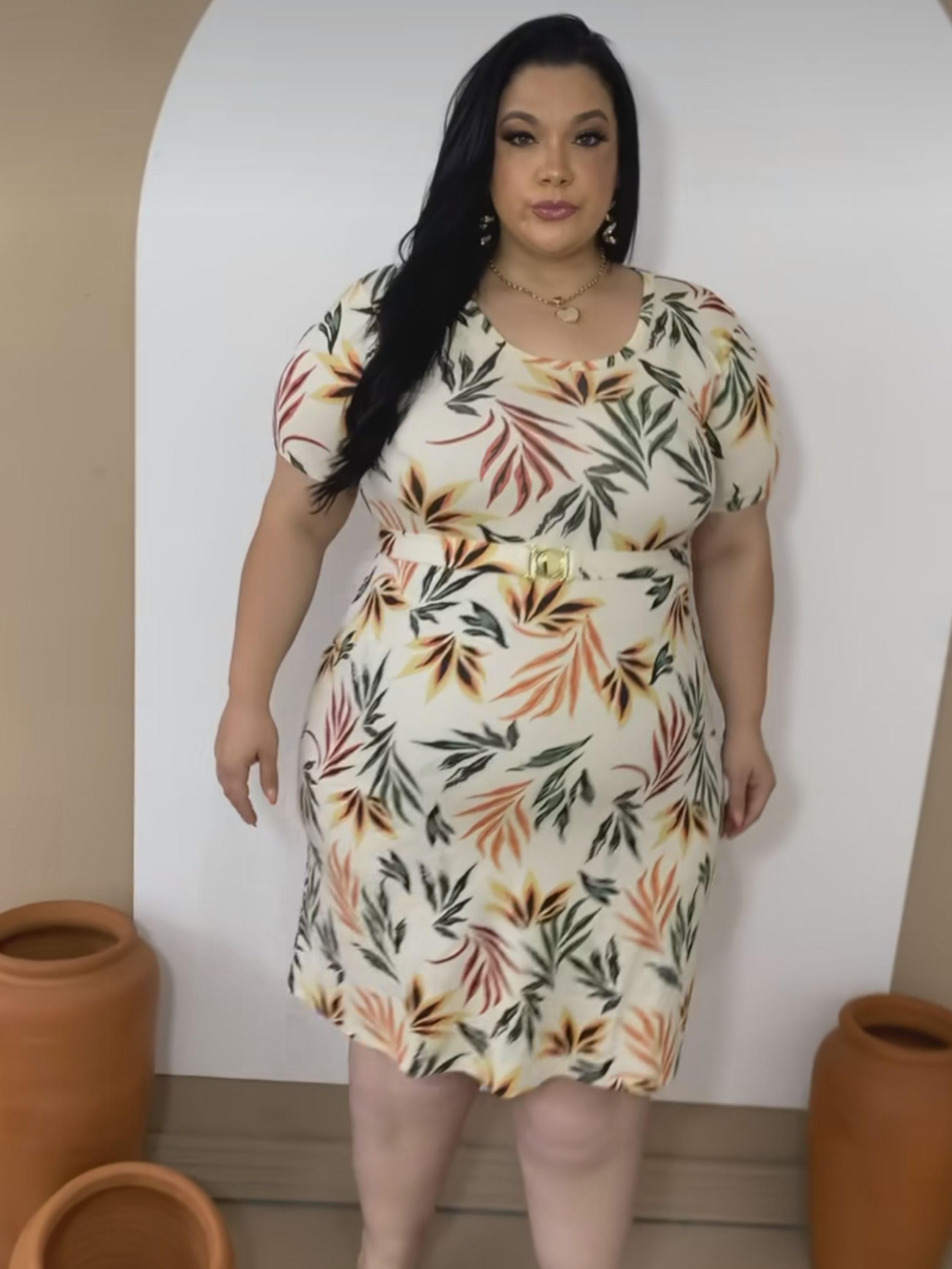 Vestido plus sizes