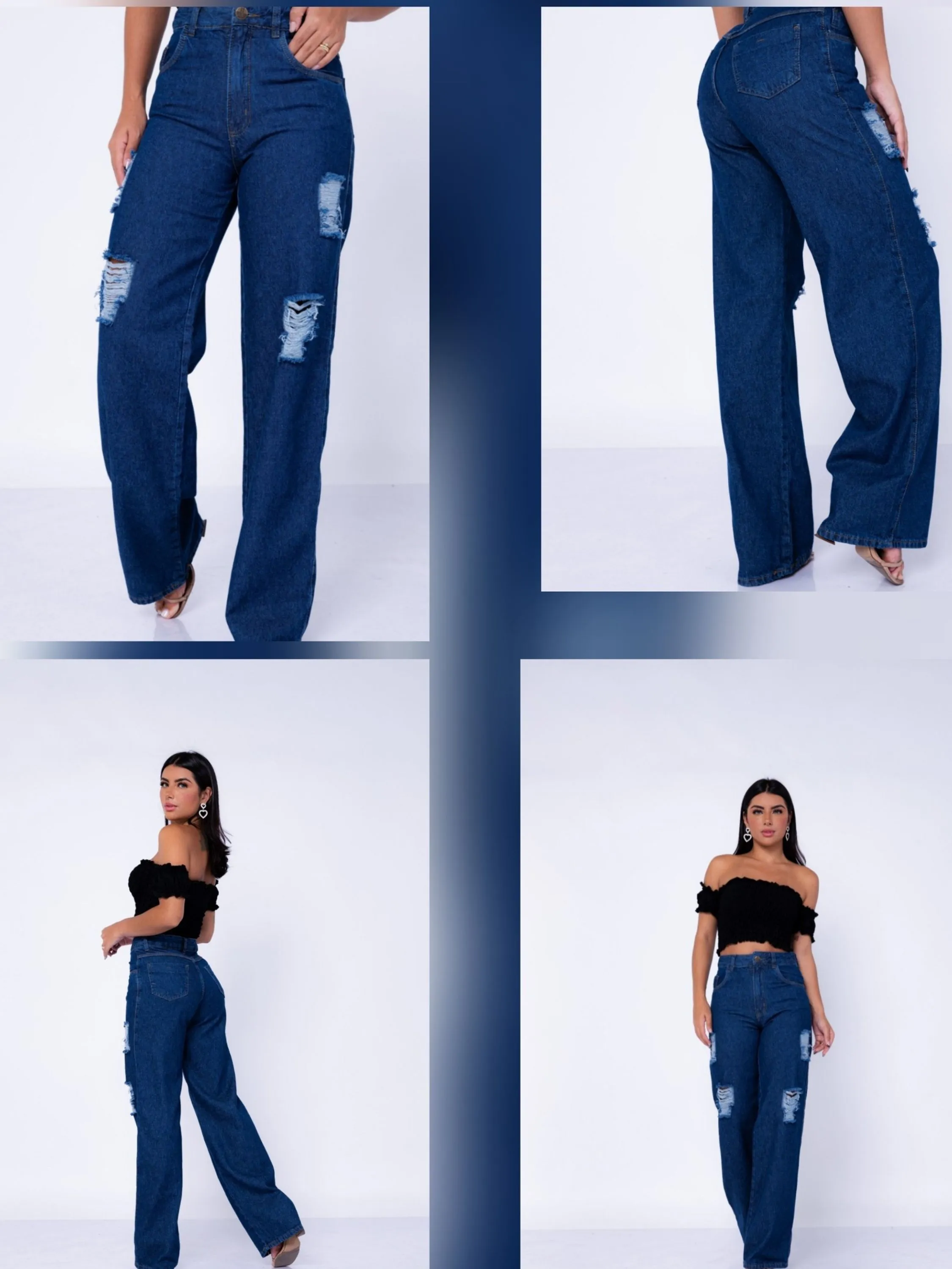 Widleg Jeans Premium modelo exclusivo