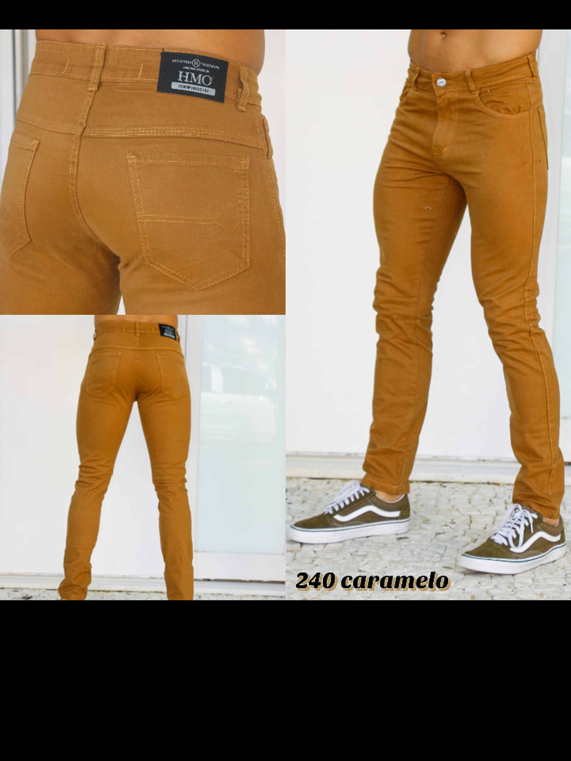 Calça de sarja slim bolso tradicional tamanhos do 38 ao 48,o melhor jeans do Mundo é aqui na Magnata 007 Atacadista !!!