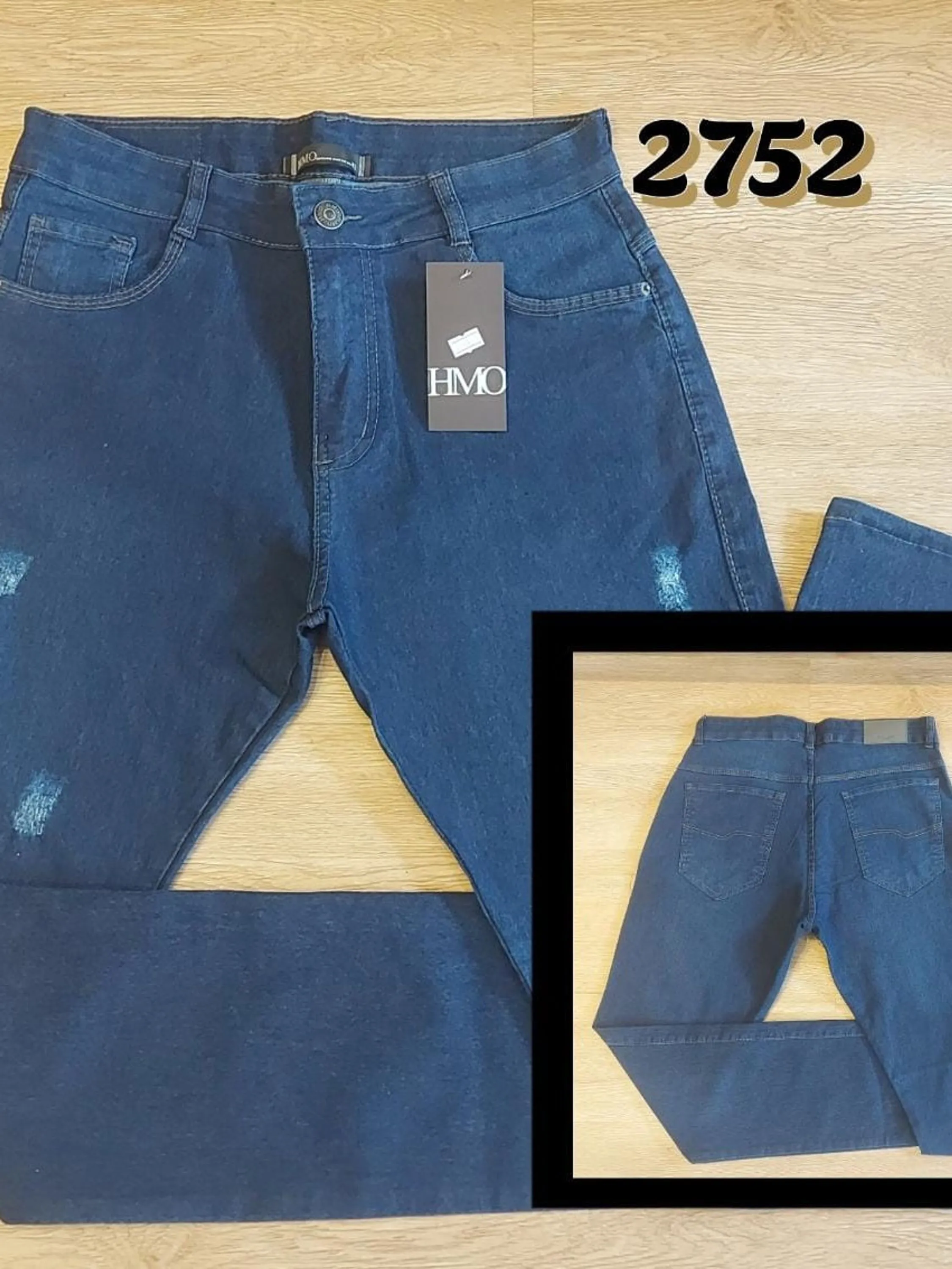 Calça Jeans skinny hmo masculina grade com 10 peças do mesmo modelo dividido nos tamanhos do 38 ao 48