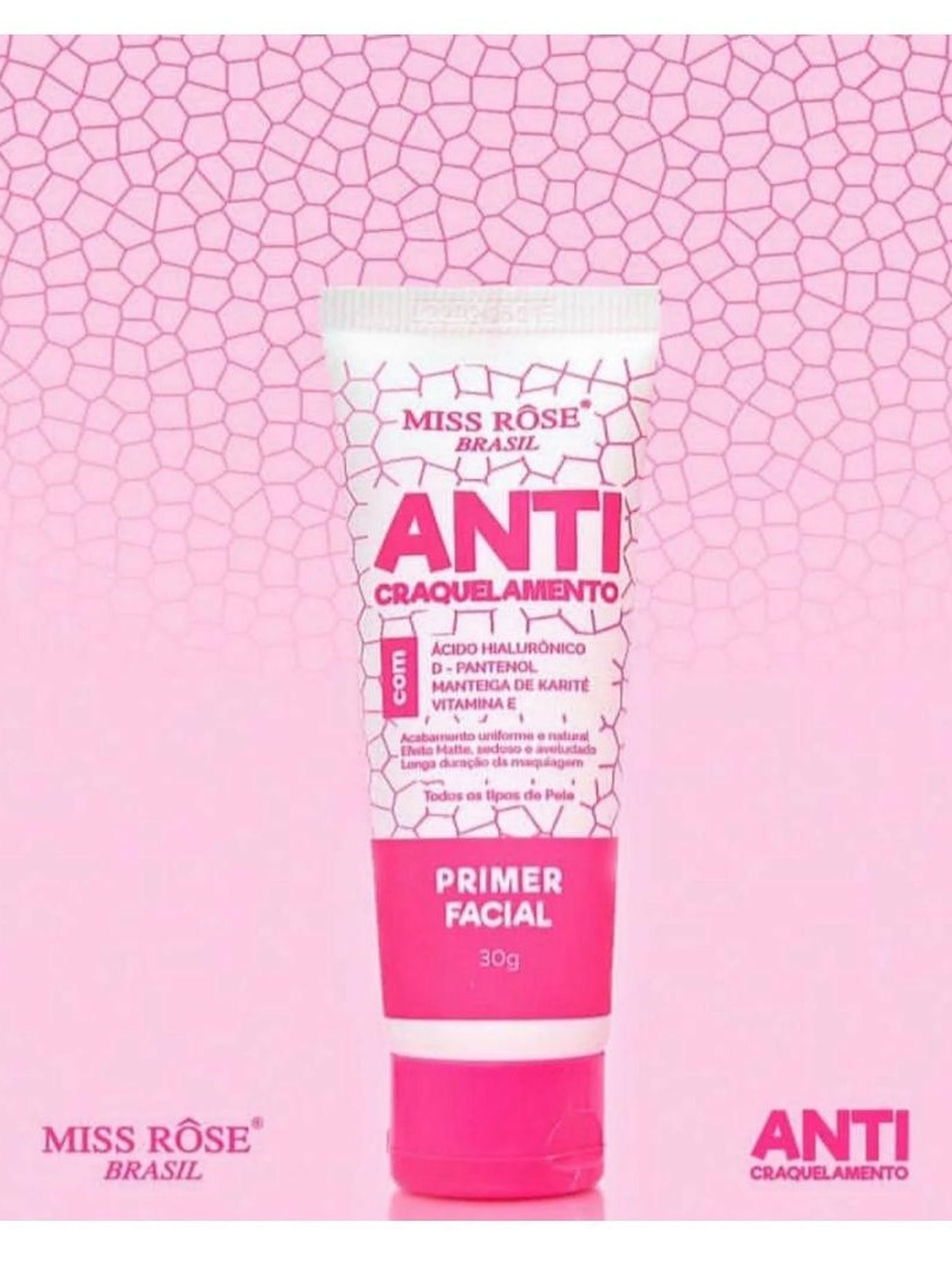 Primer anticraquelamento miss Rosê