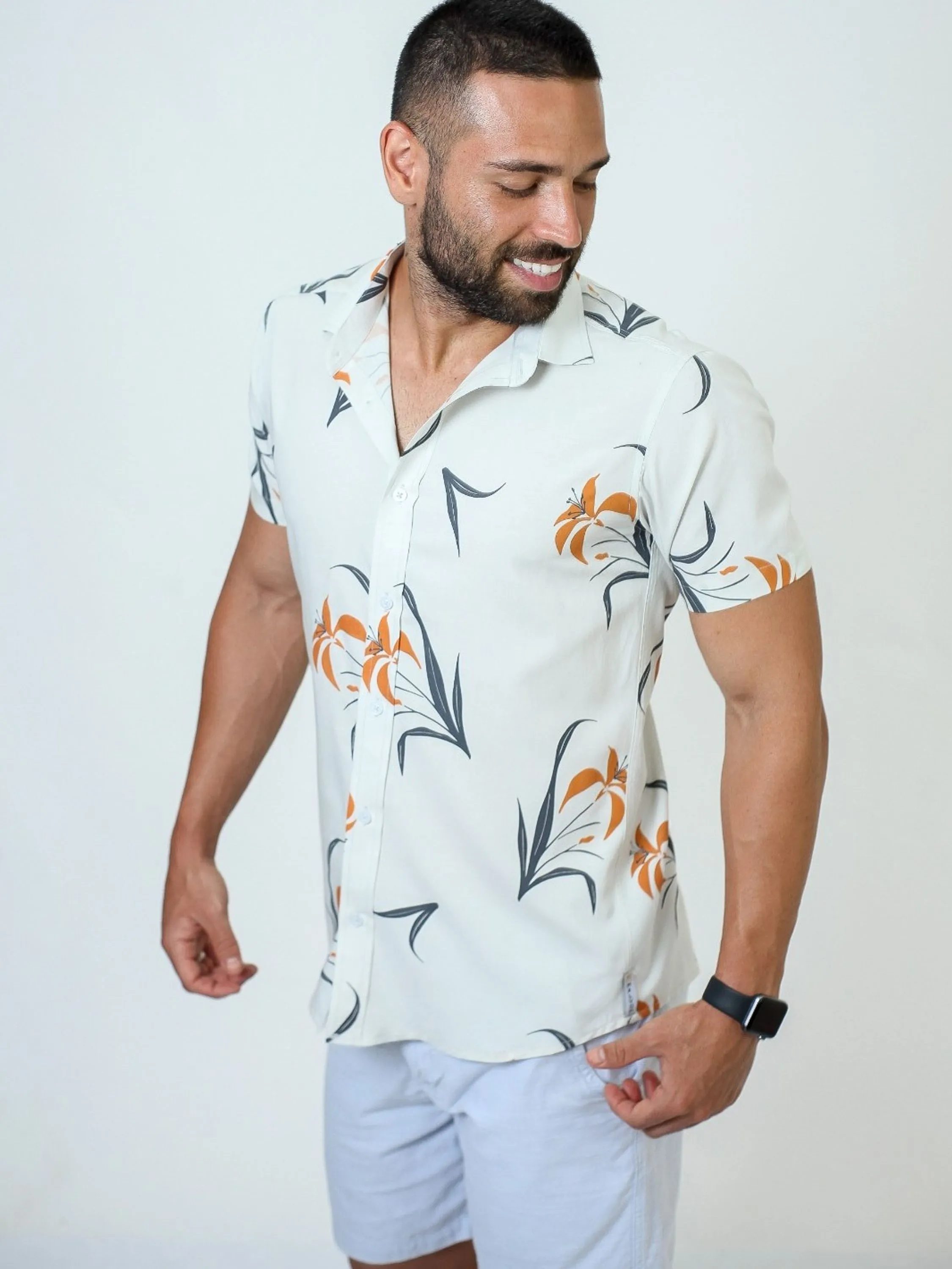 R1000 CAMISA ESTAMPADA VISCOSE