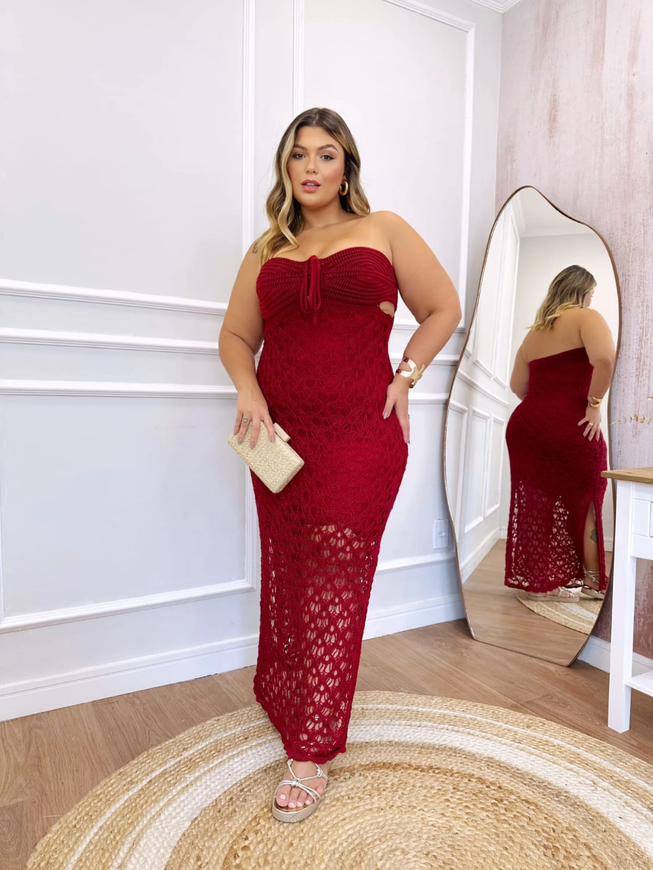 Vestido Anitha plus size