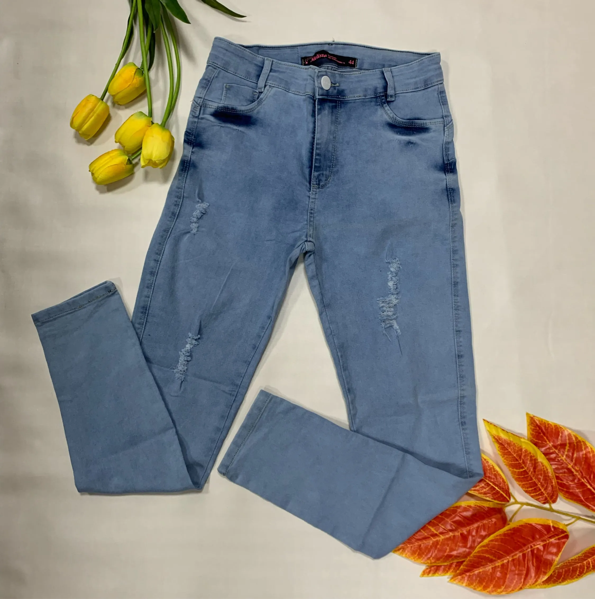 Calça jeans feminina Maya modas