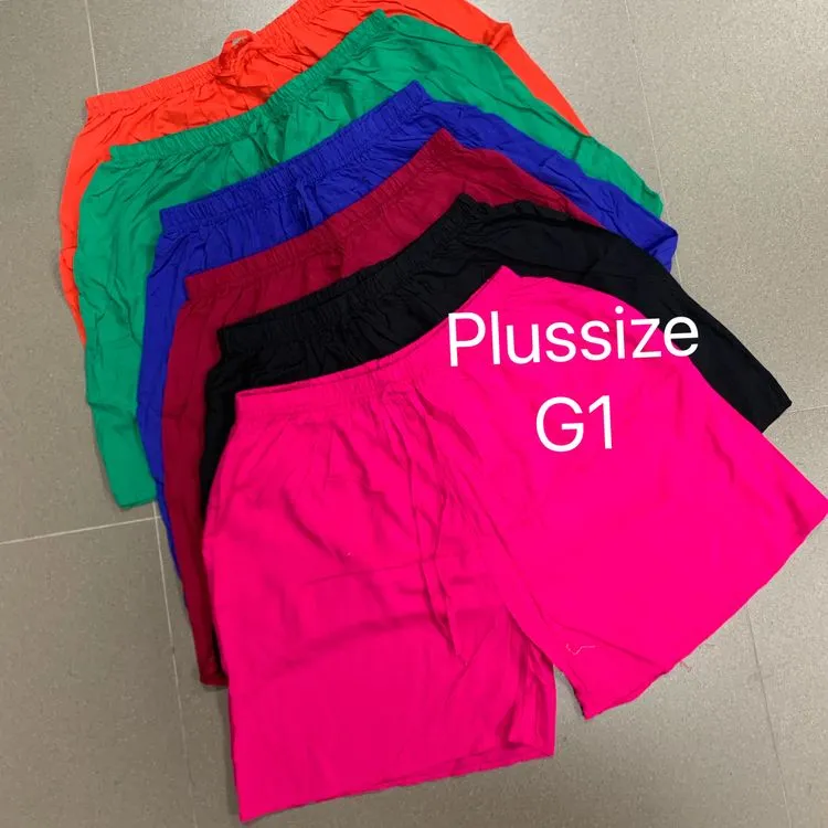 Plussize G1 short viscose Maya modas