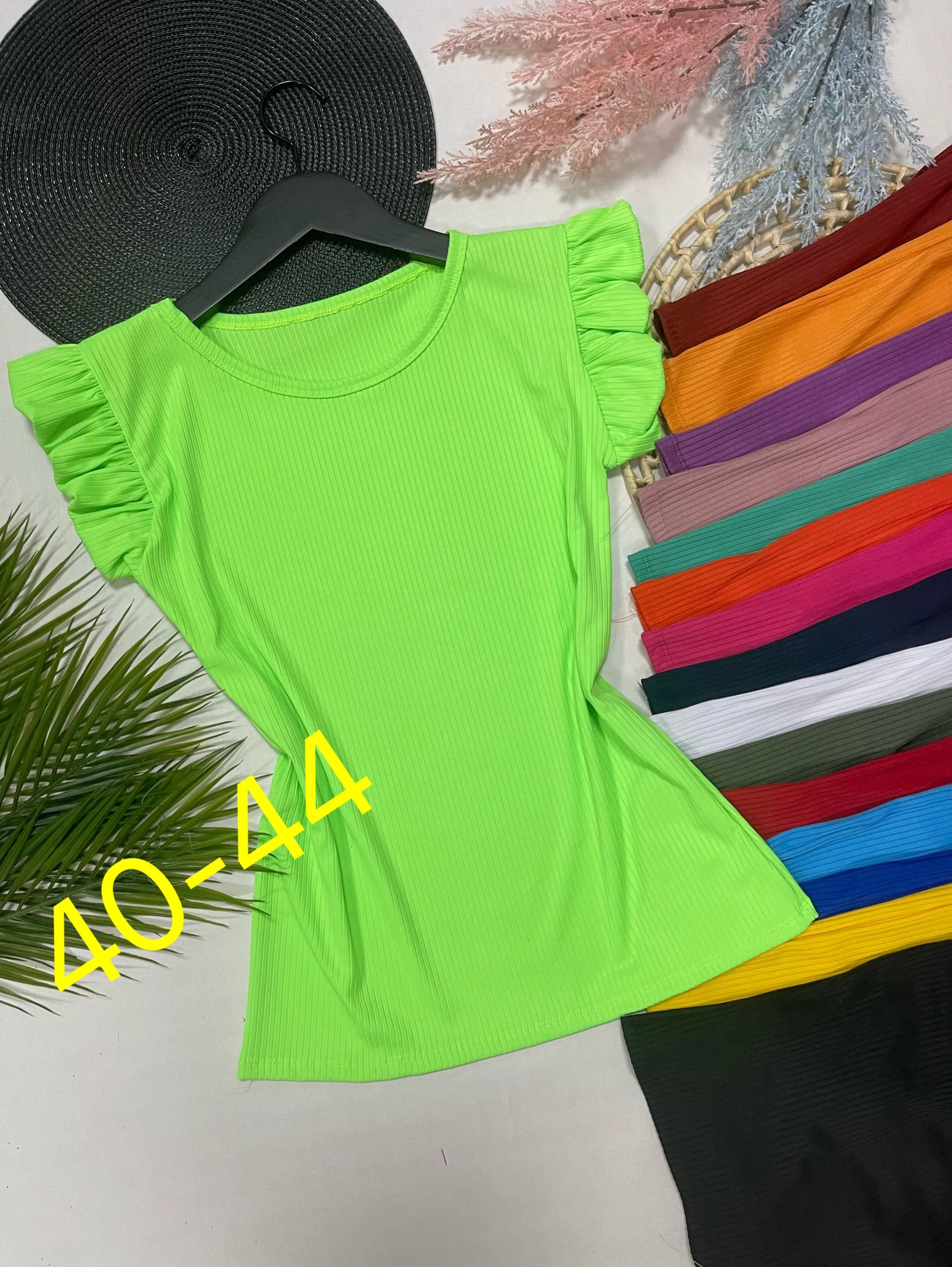 Blusa canelada serve 40-44 Maya modas