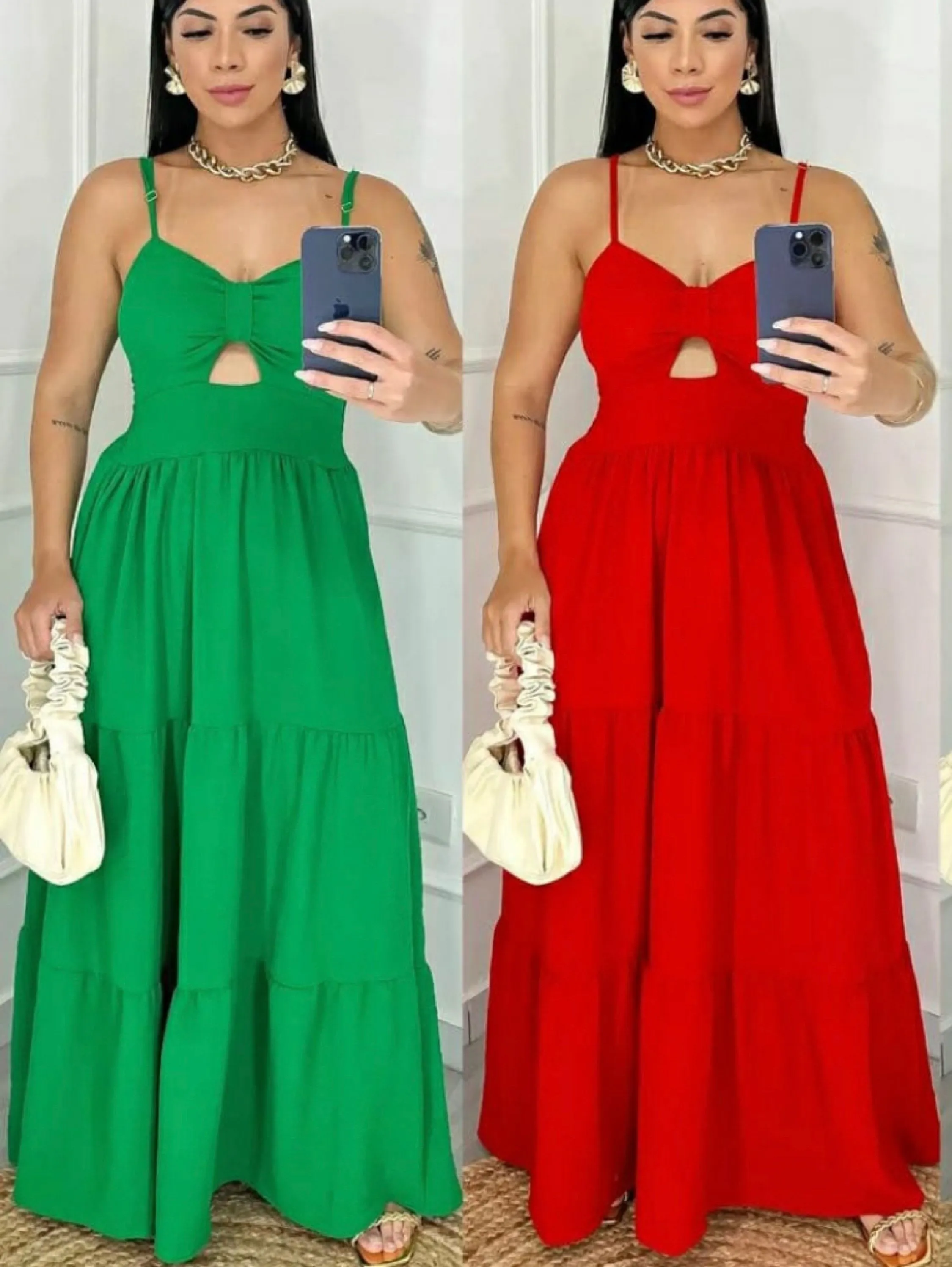 Vestido com bojo com forro tecido viscolinho Maya modas