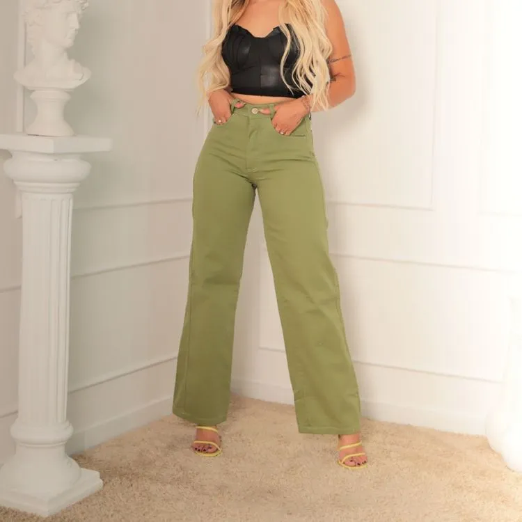 wide leg verde