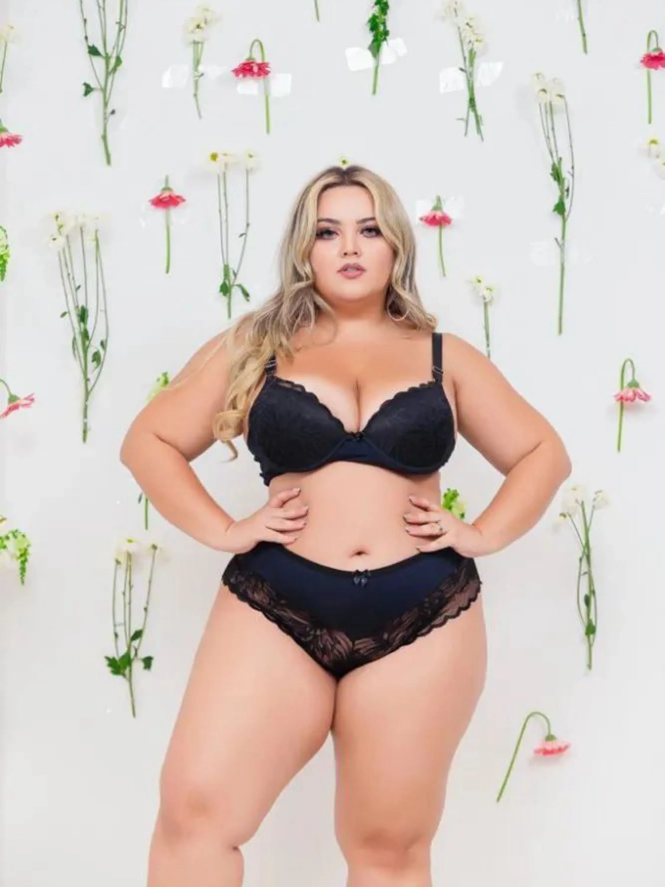 Conjunto Lingerie Plus Size Nicole