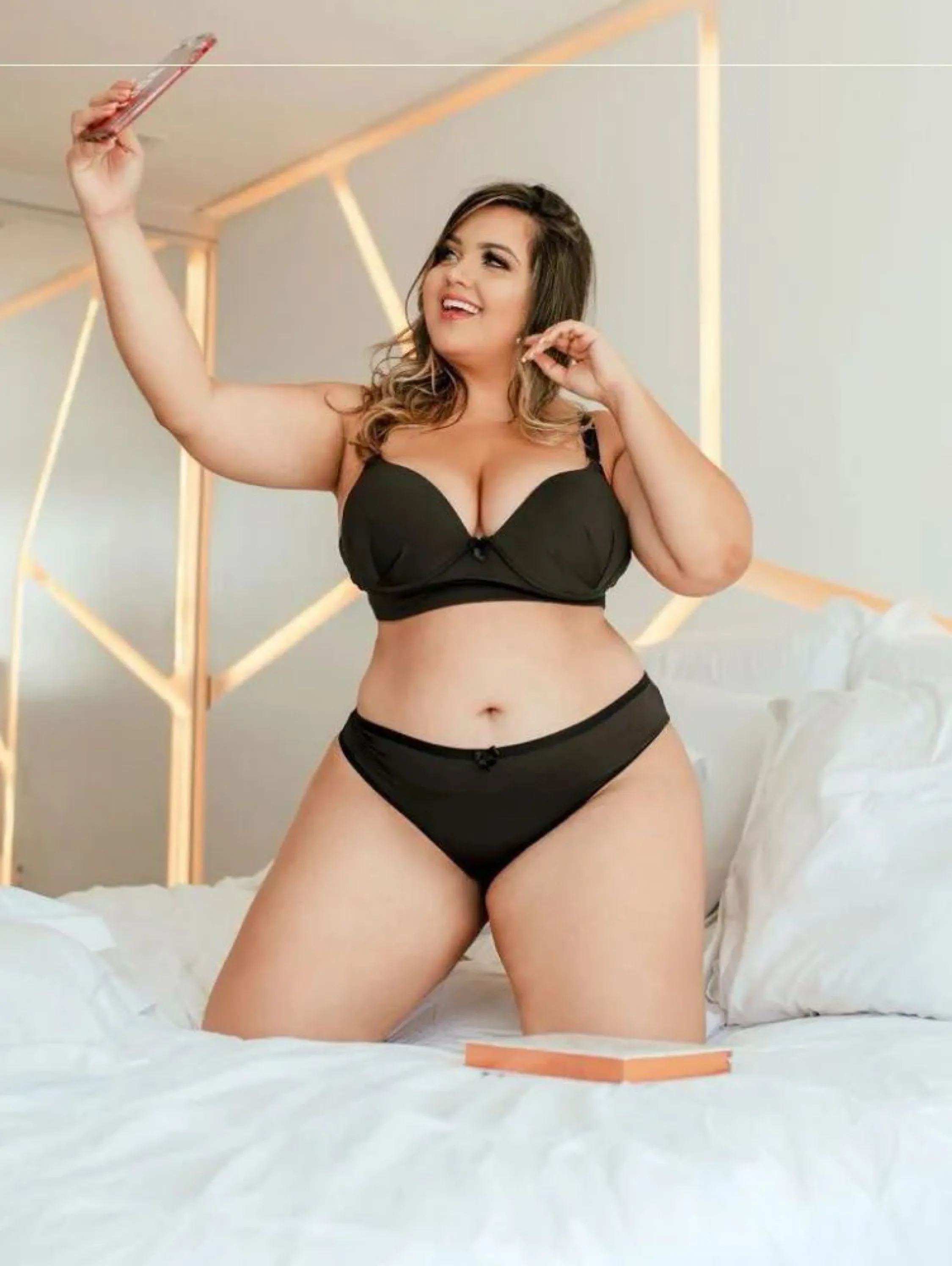 Conjunto Lingerie Plus Size Natalí