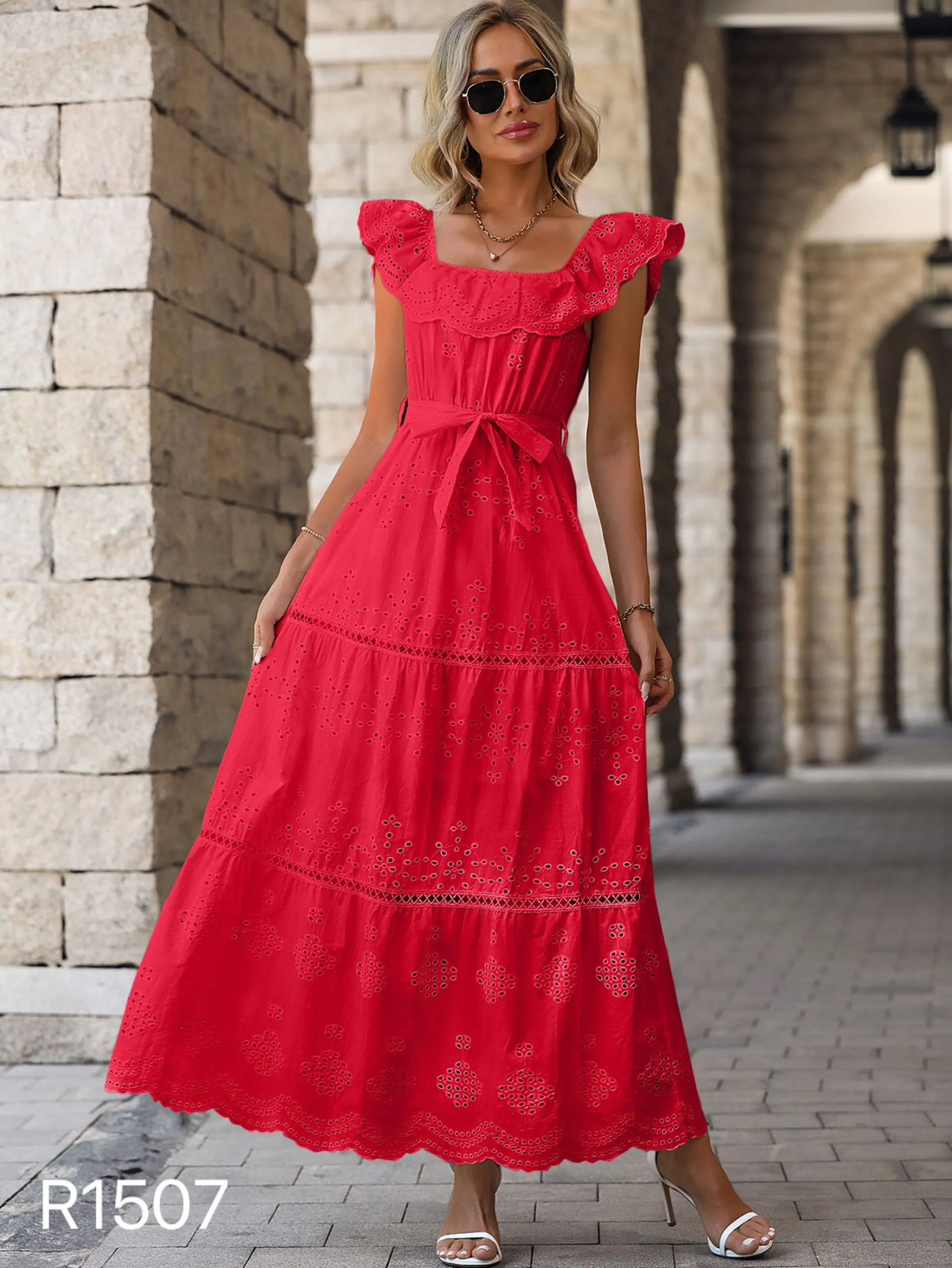 Vestido laise longo