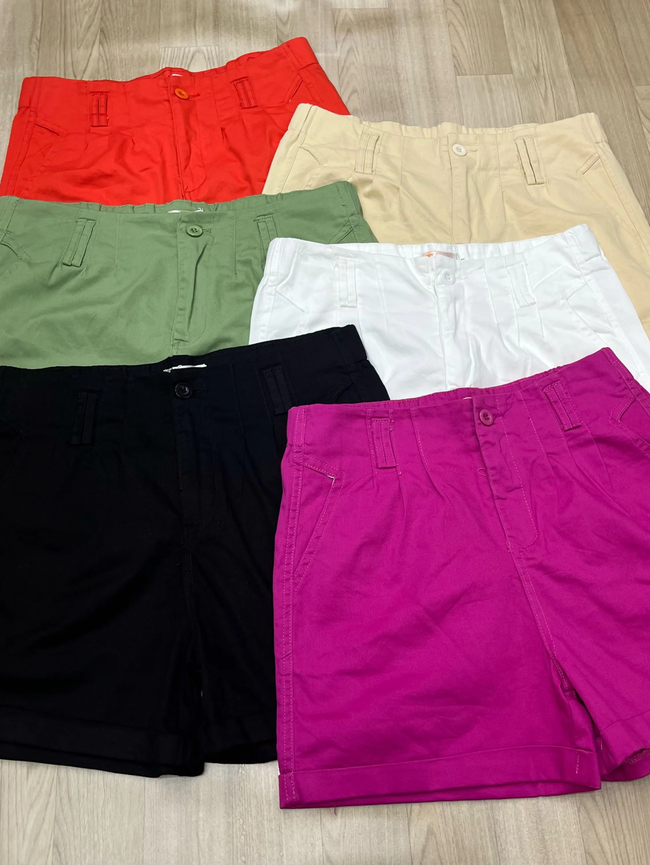 Shorts sarja com elastano