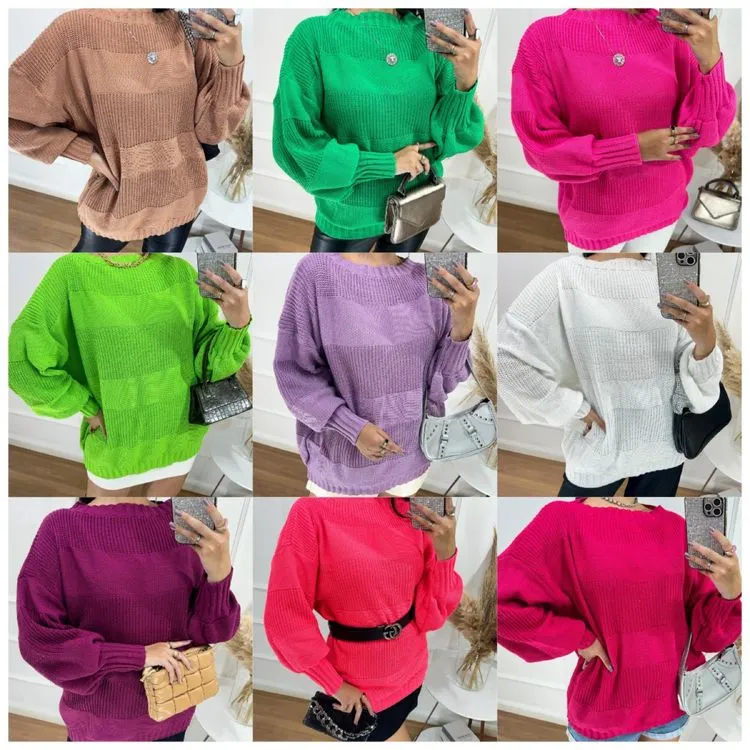 Blusa Tricot manga longa  de frio feminino modelo novo 2023