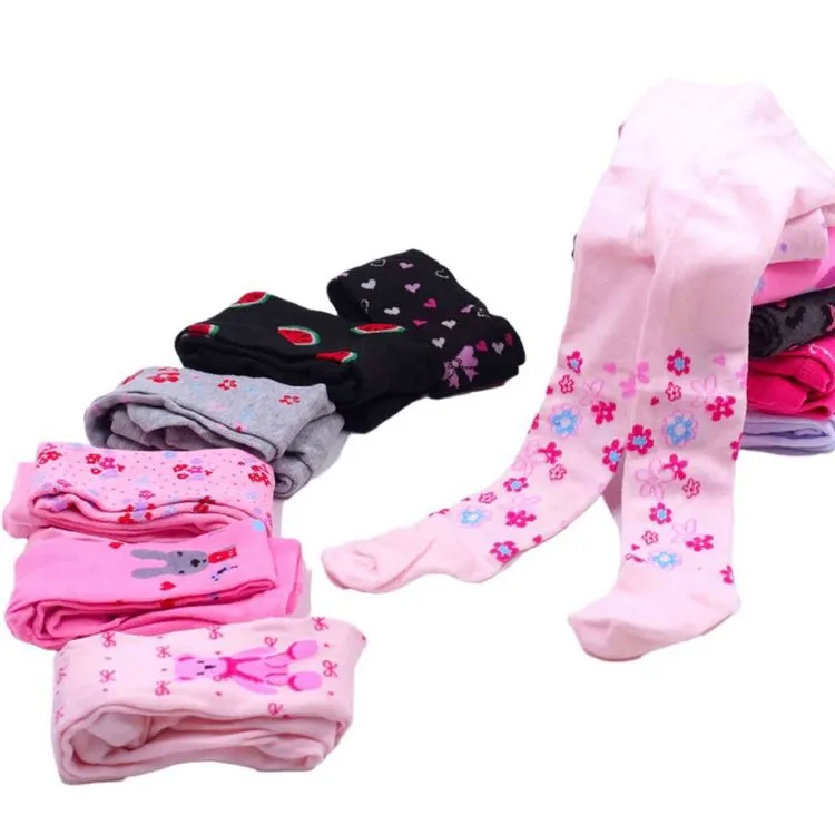 Meia calça infantil estampado menina