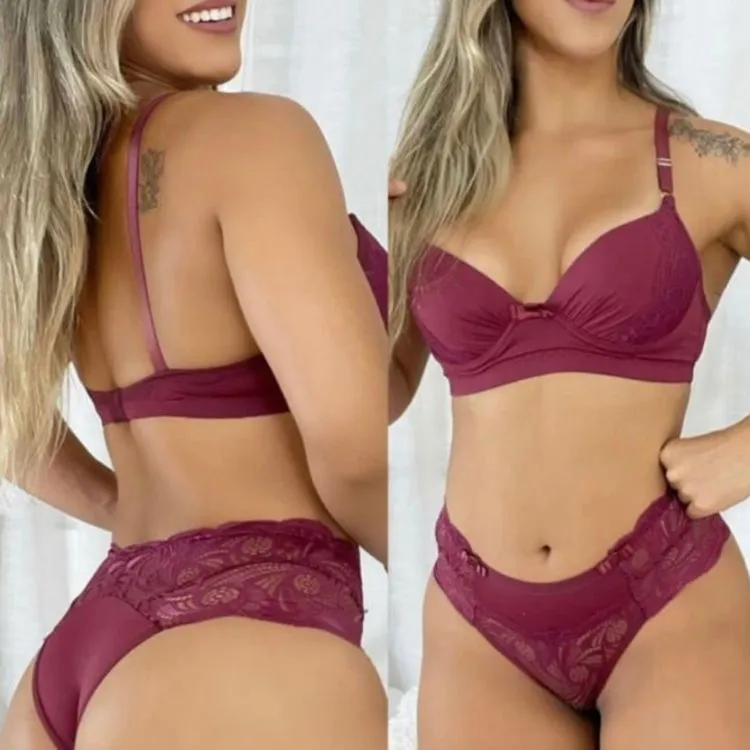 10 conjuntos lingerie zilook e pura sedução  do P ao GG