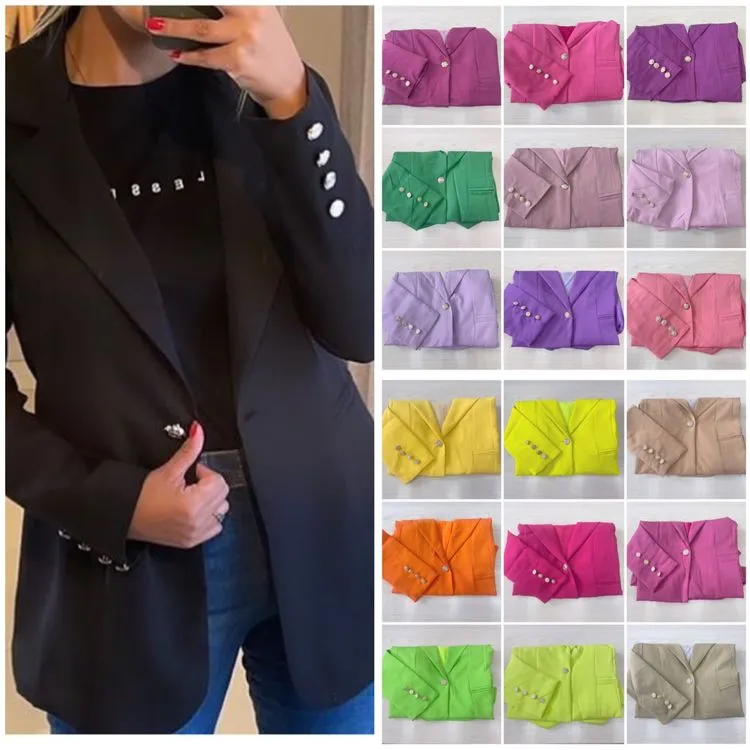 Blazer alfaiataria com forro inteiro feminina mimius moda