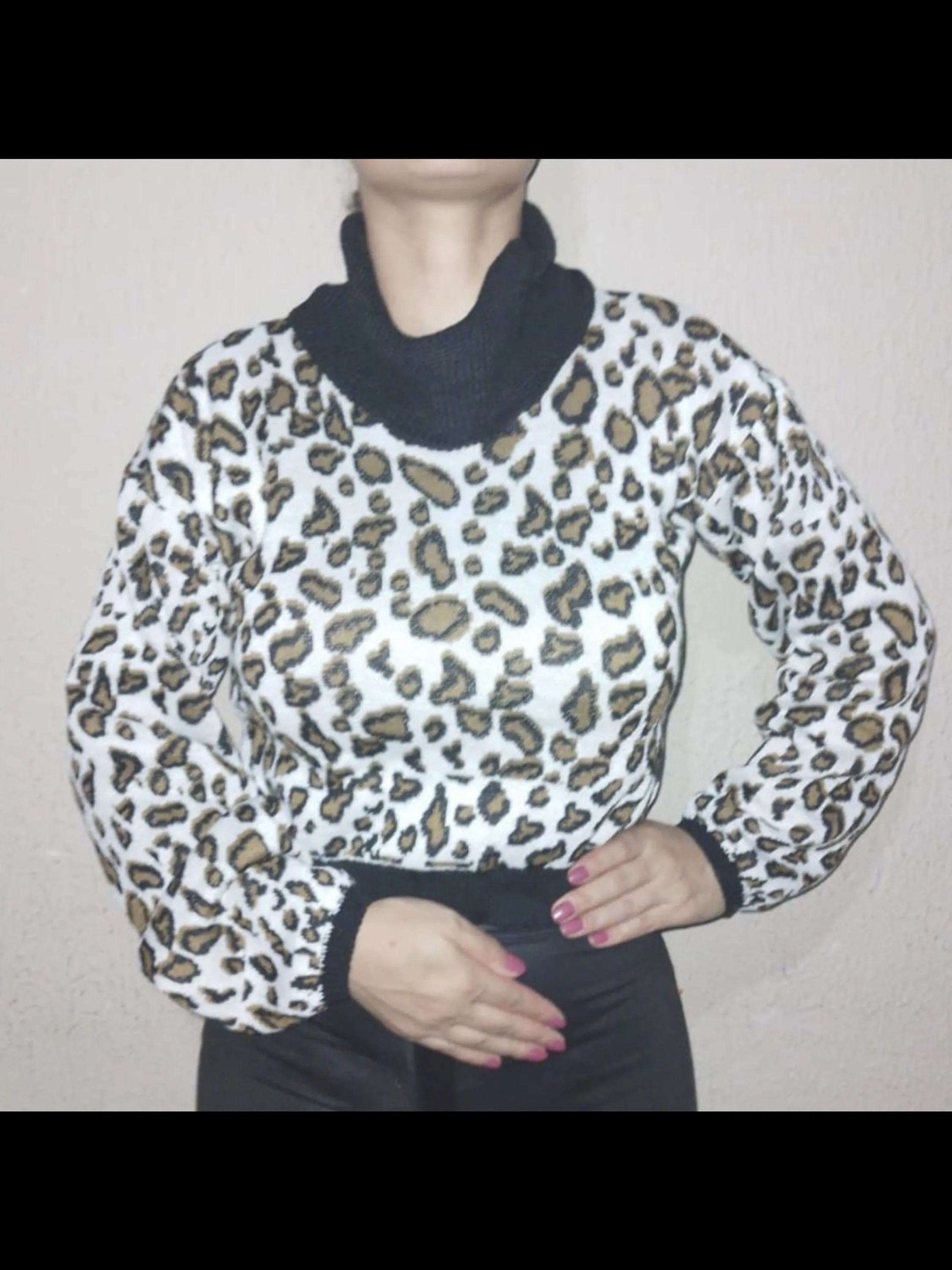 Blusa animal print