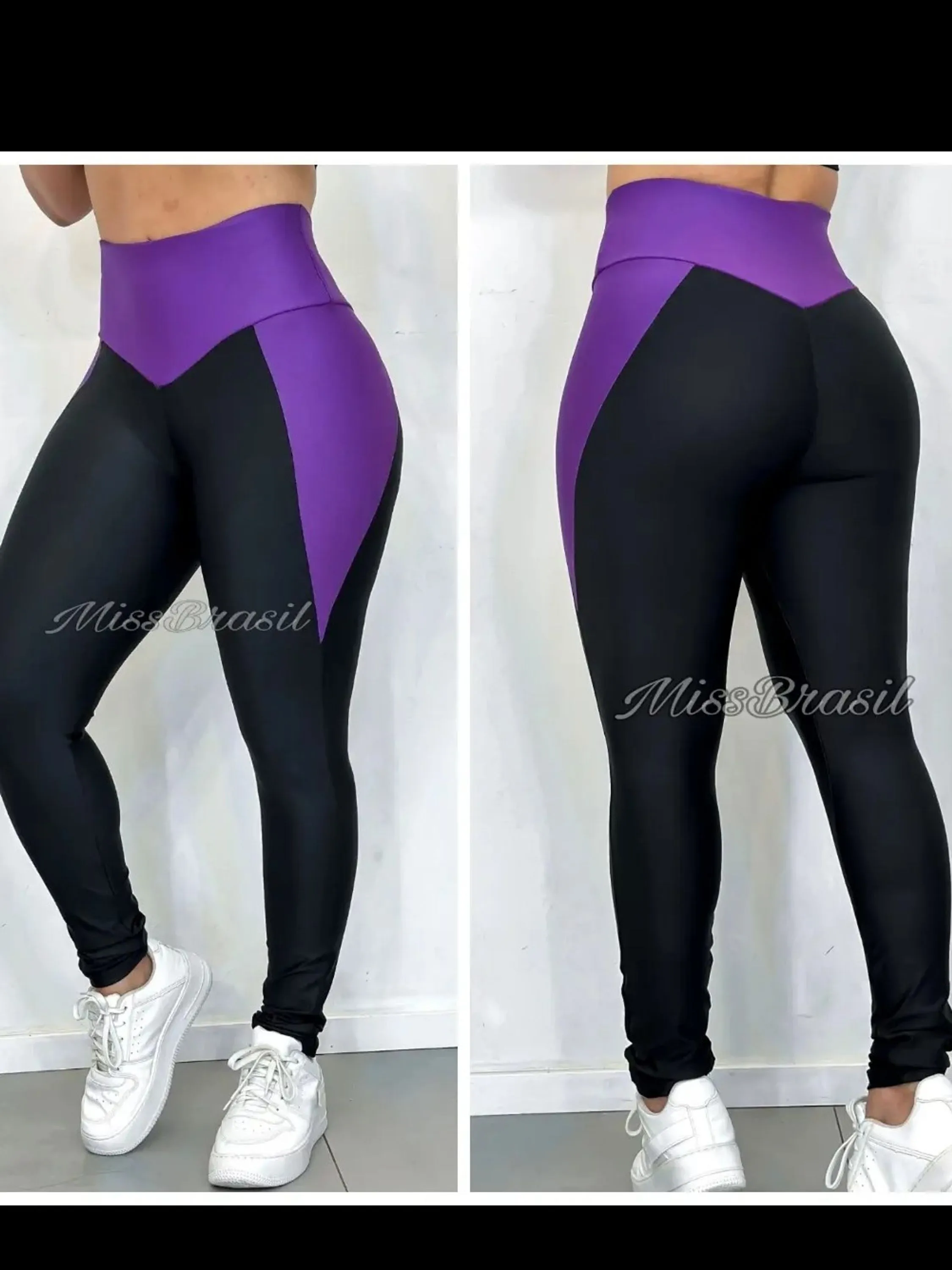 Legging fitness cintura alta