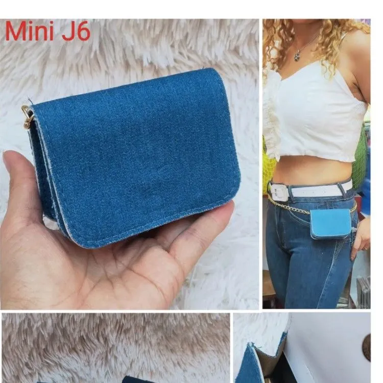 Bolsa feminina - Mini bag com alça de corrente - Não cabe celular