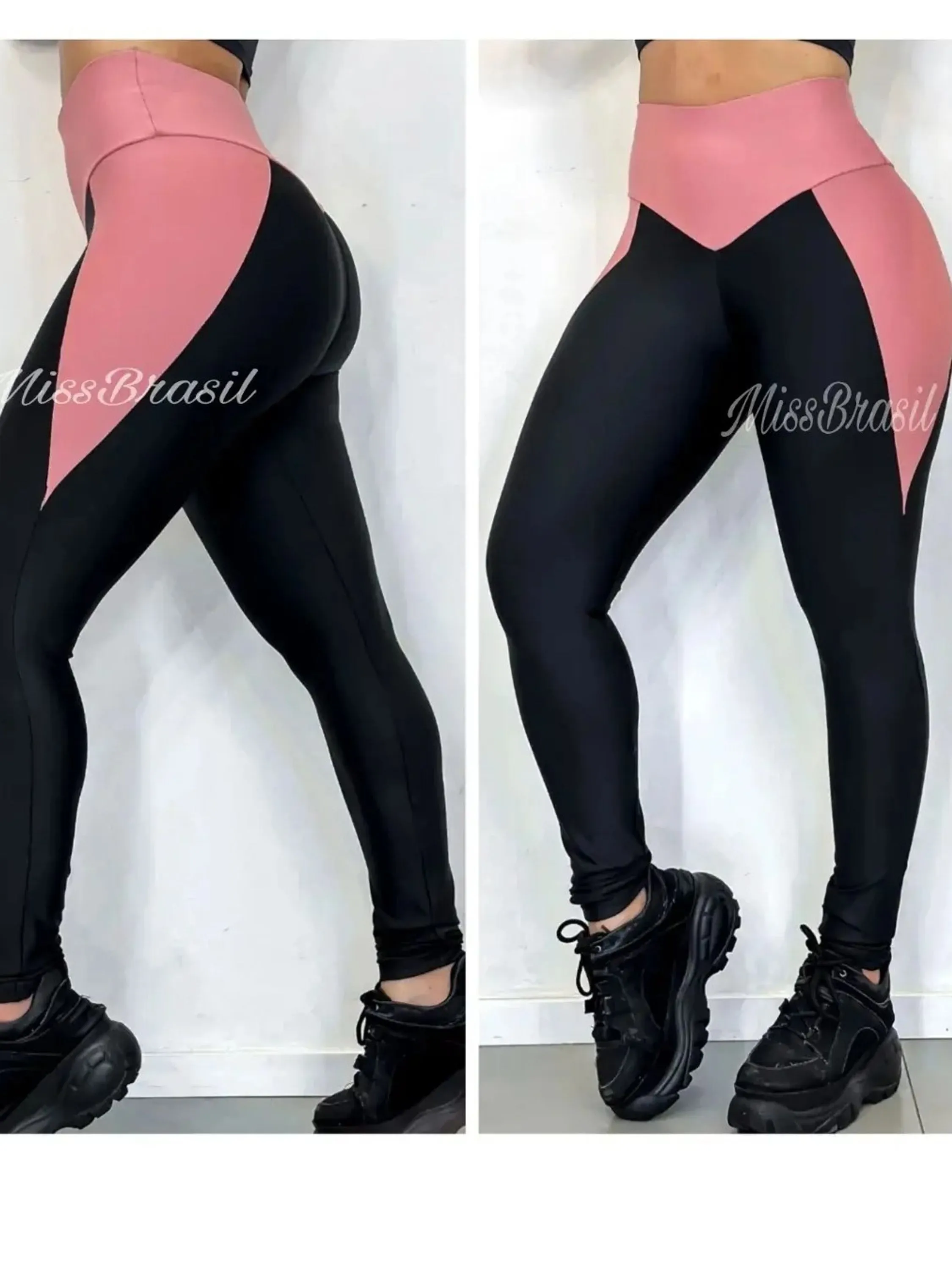 Legging fitness cintura alta