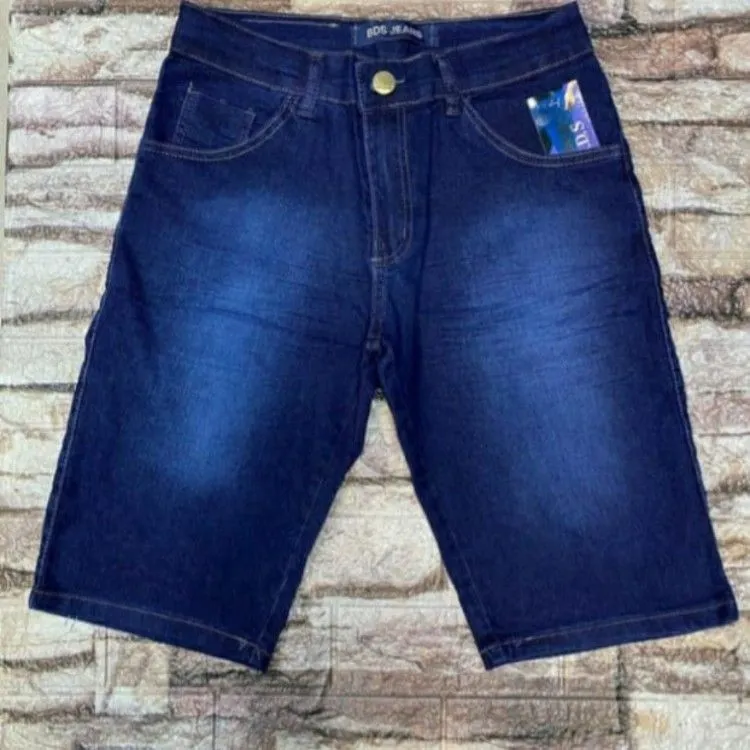 Bermuda jeans masculina