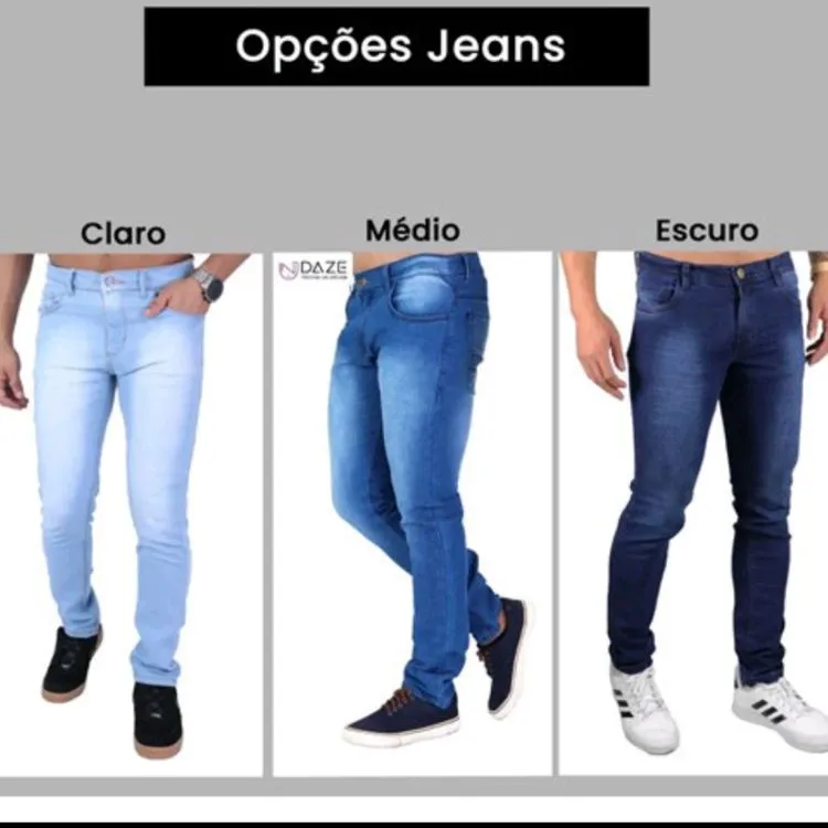 Calça jeans masculina