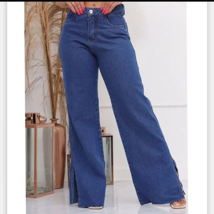 Calca jeans 9029# moda feminina isa