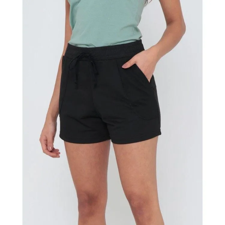 Short moletom feminino