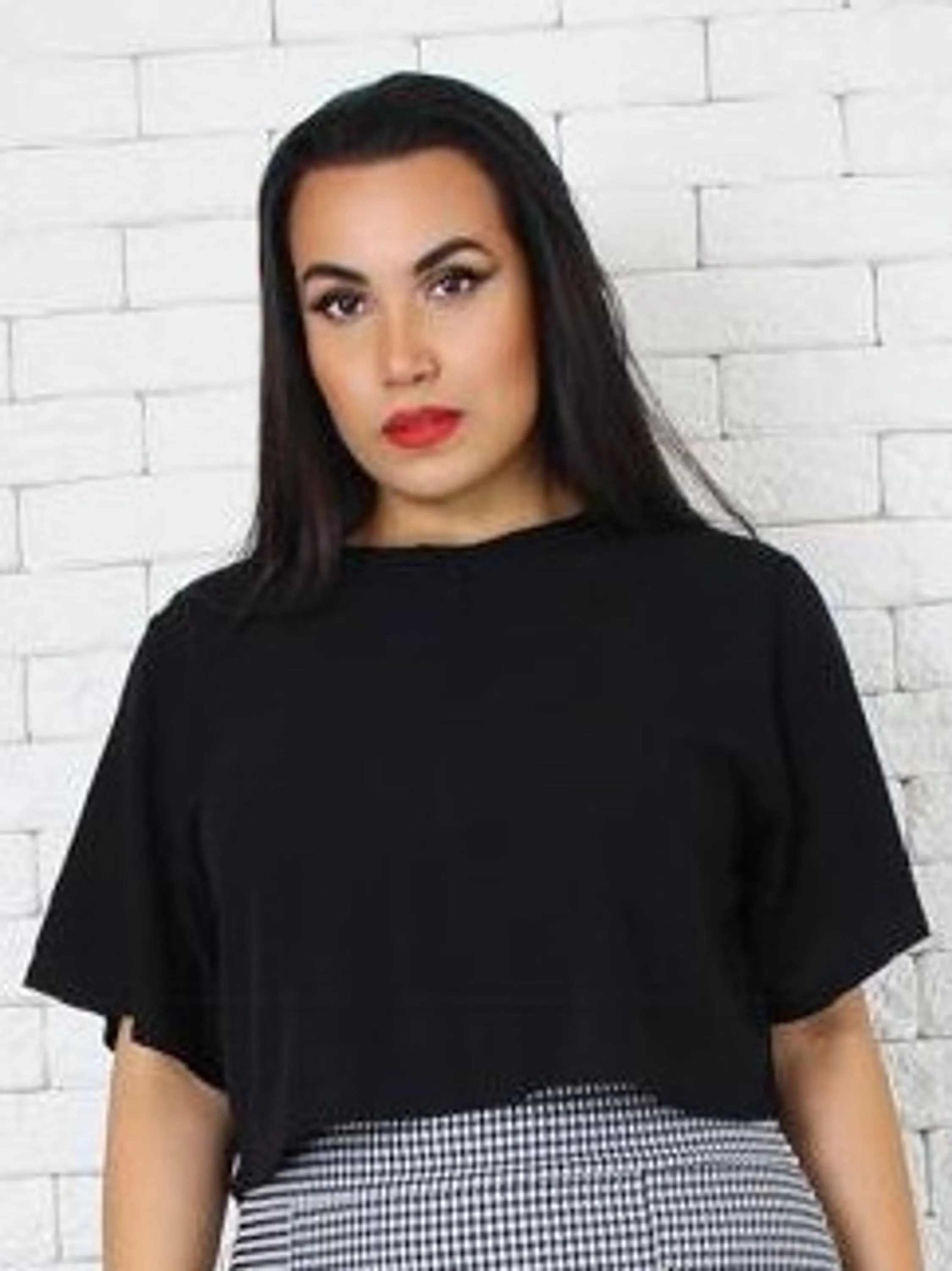 Blusa cropped