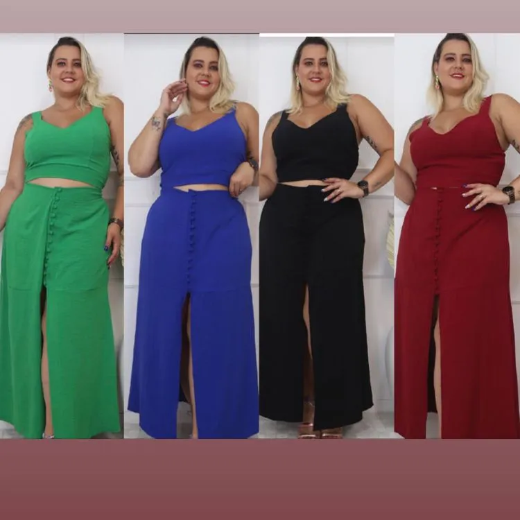 Conjunto Plus size