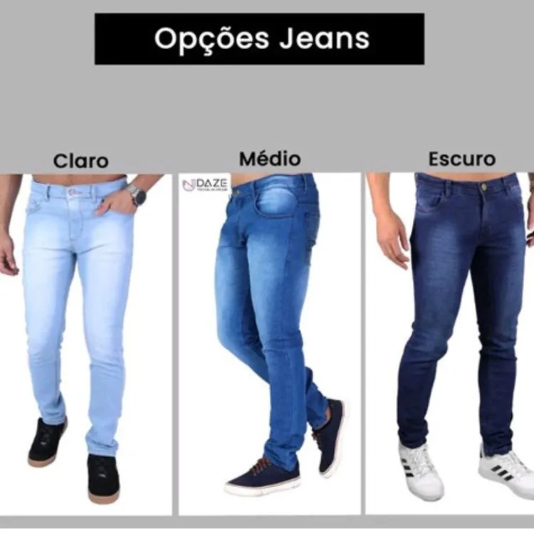 Calça jeans masculina