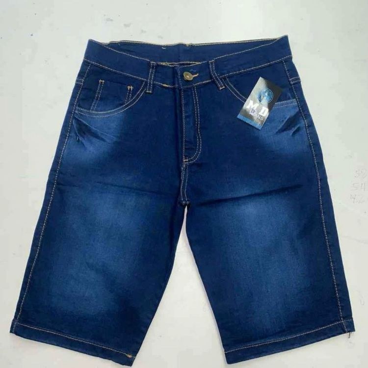 Bermuda jeans masculina