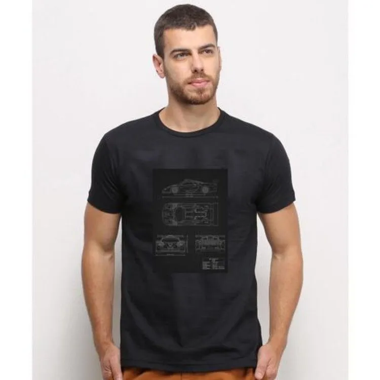 Camiseta estampada masculino