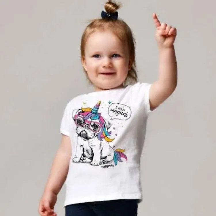 Camiseta infantil estampada