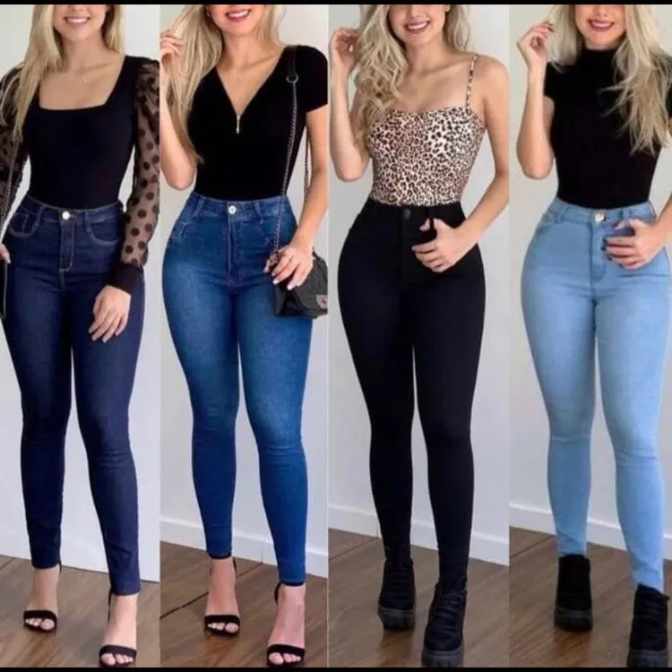 Calça jeans 4 lavagem