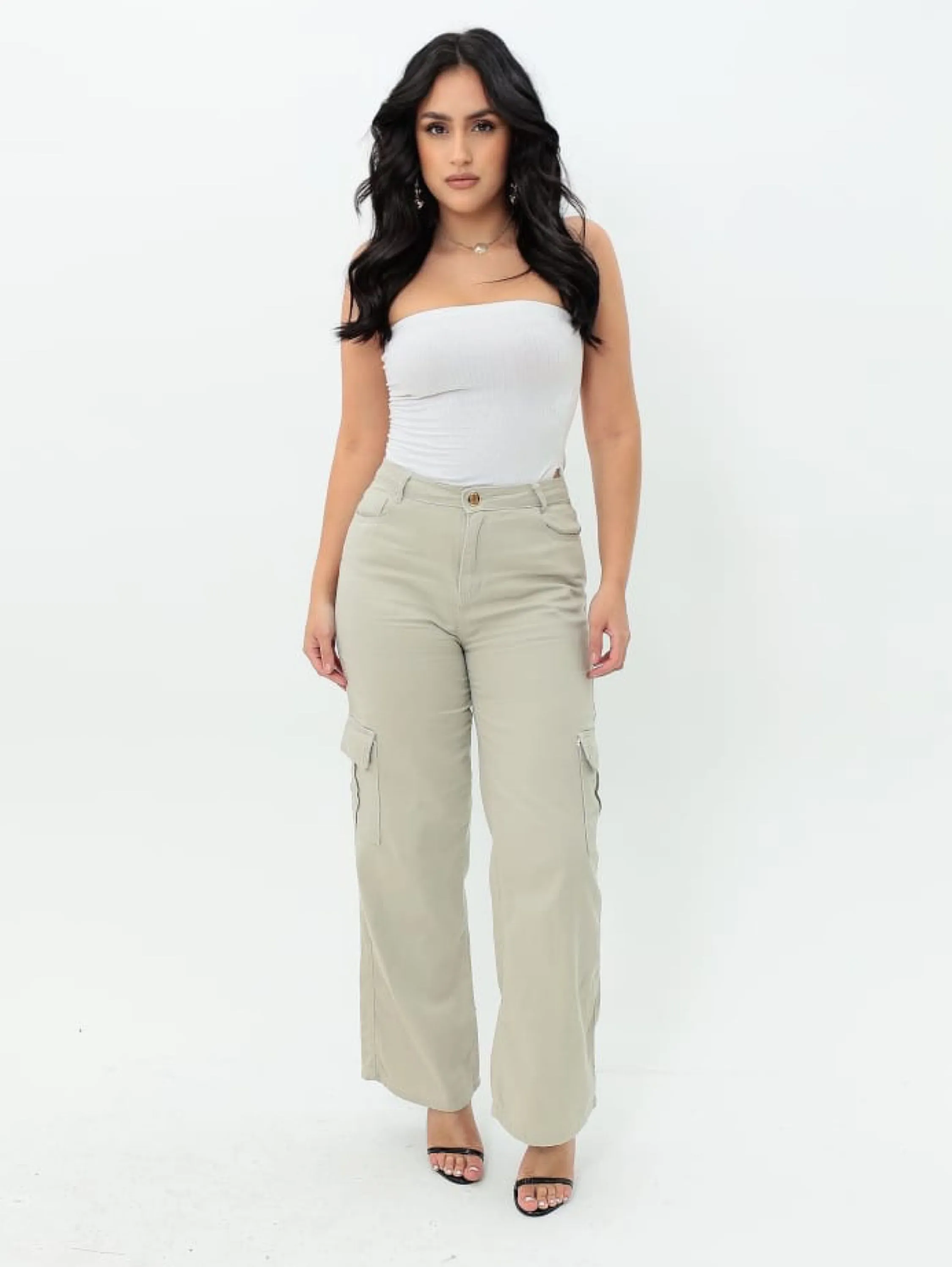 Calça cargo feminina