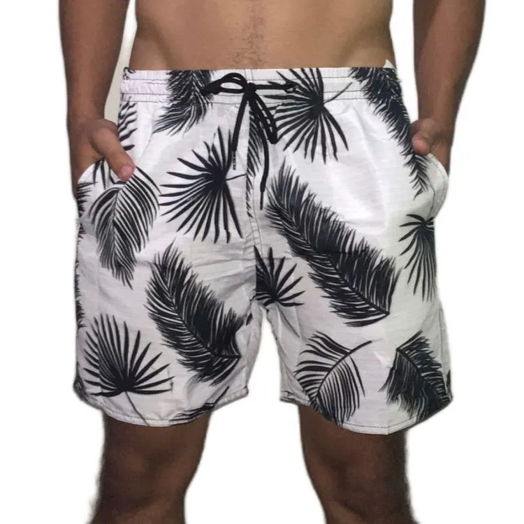 Short estampado tecido