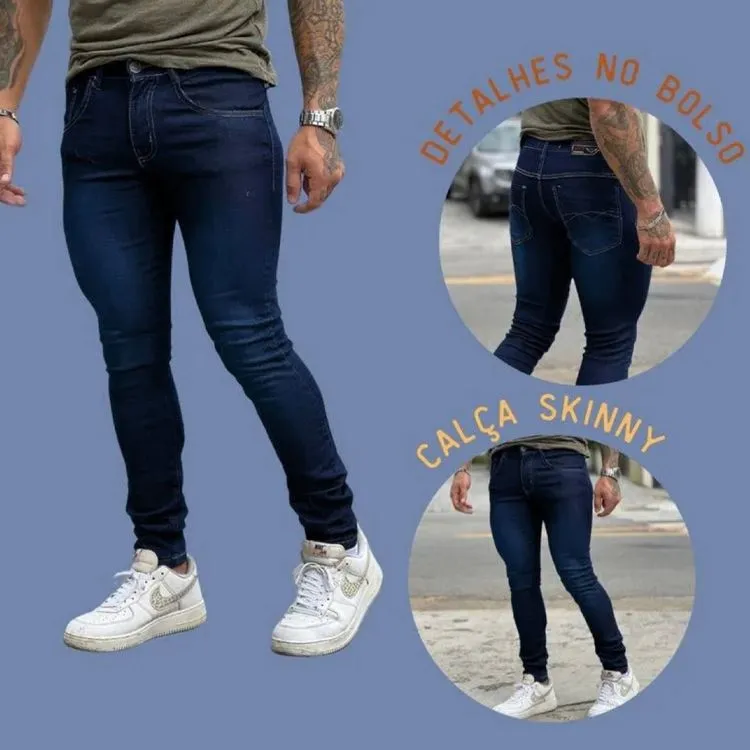 Calça jeans masculina