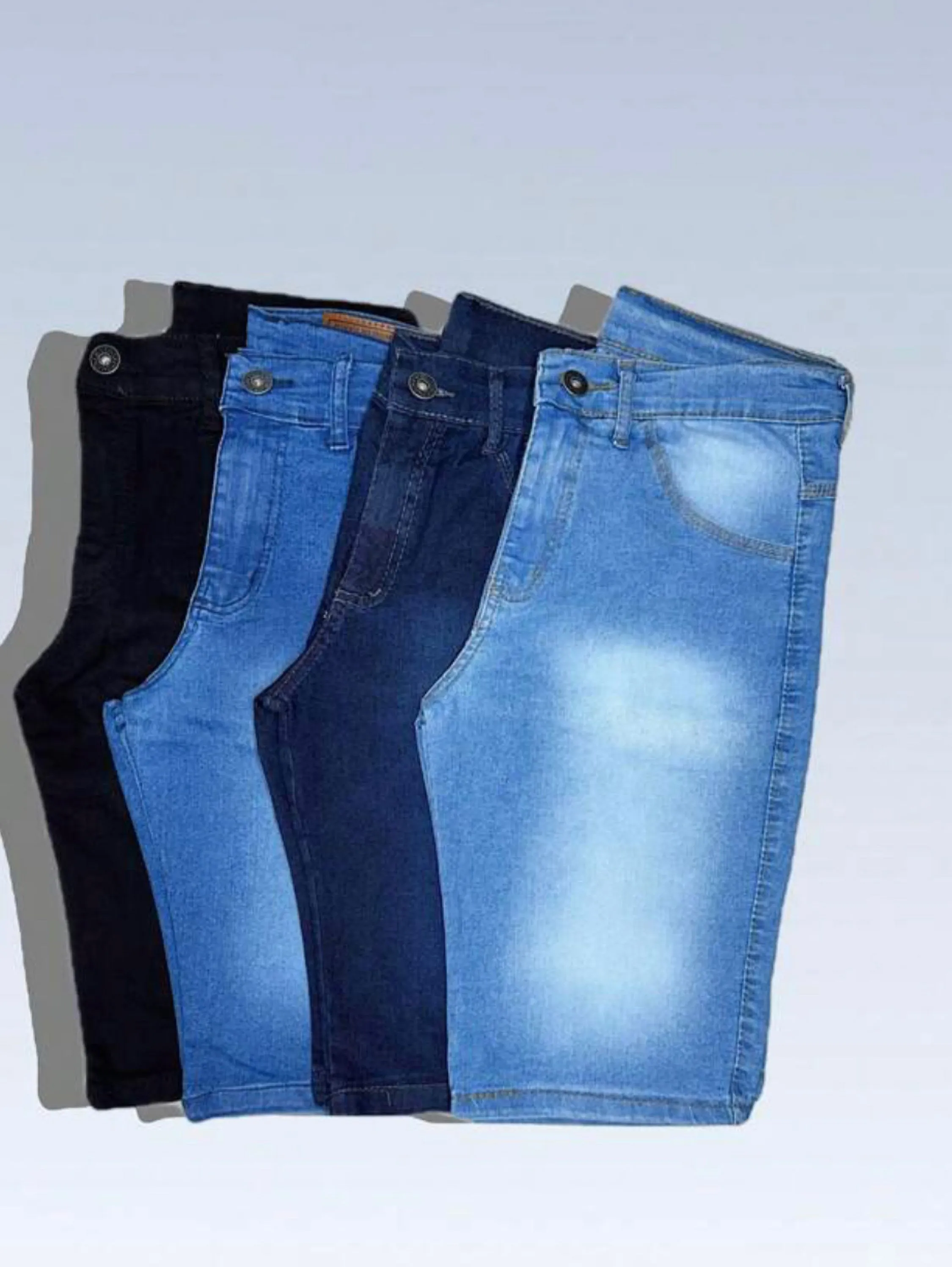 Bermuda jeans masculina