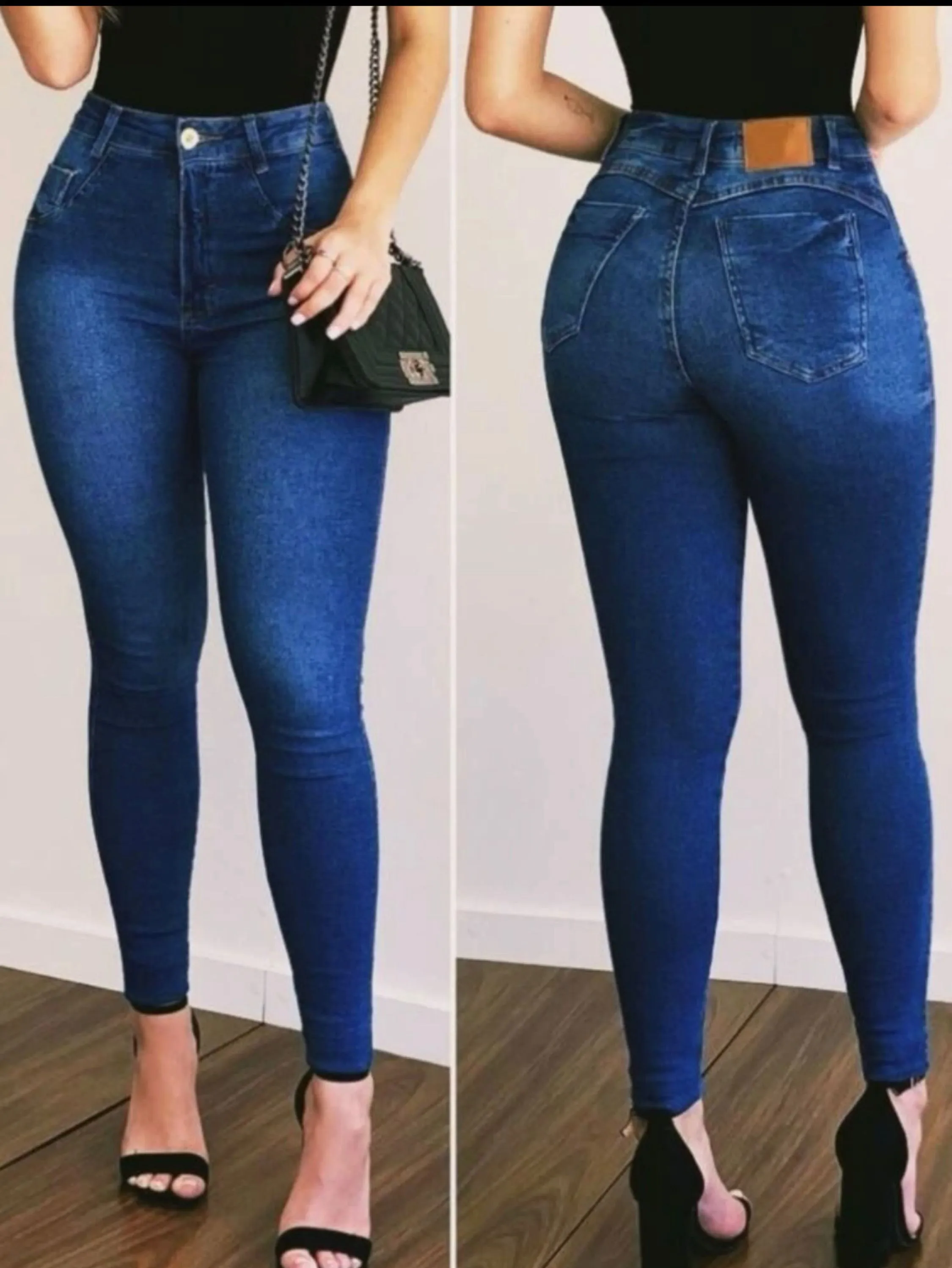 Calça jeans feminina básica