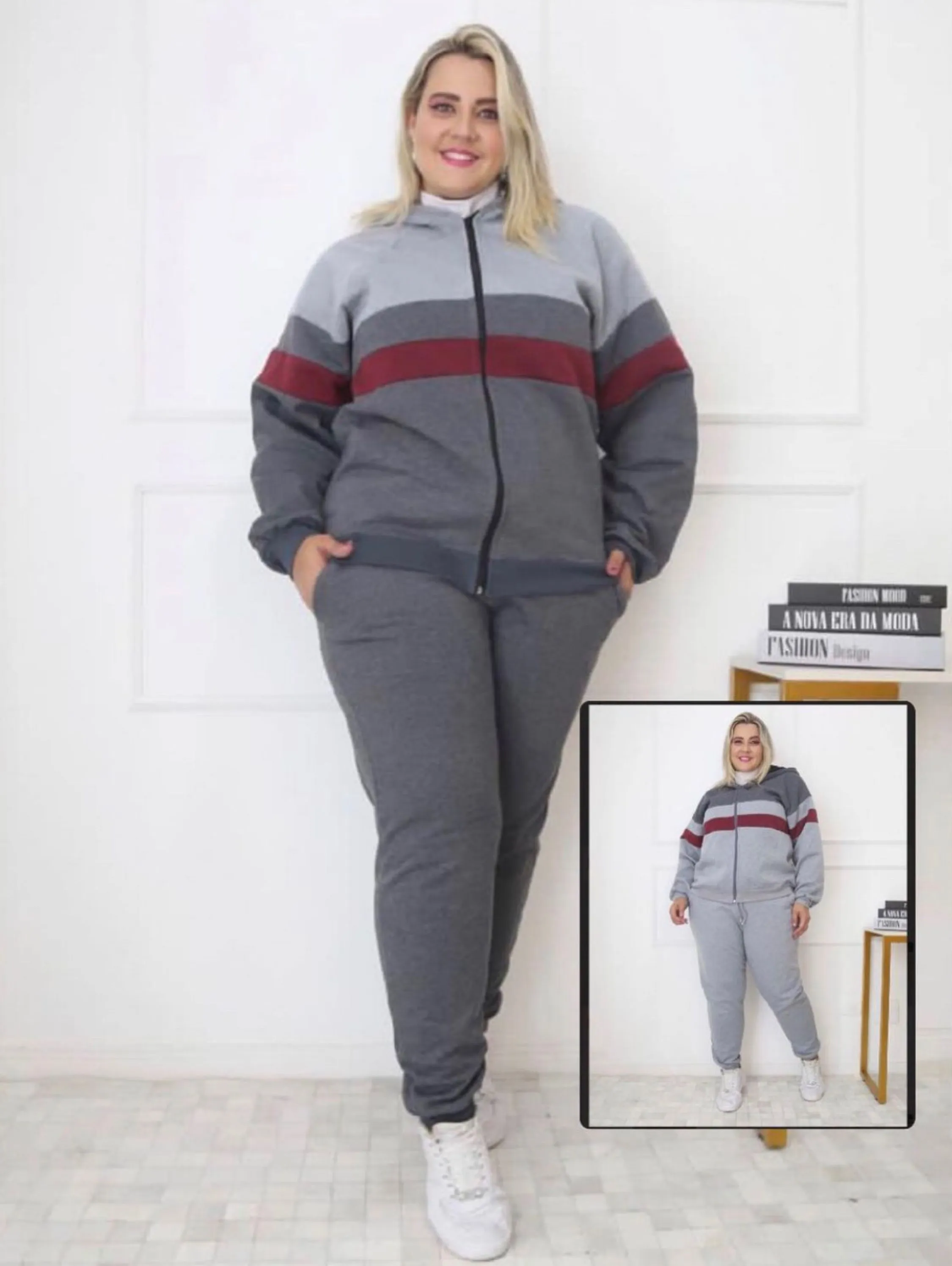 Moletom Plus size  feminino