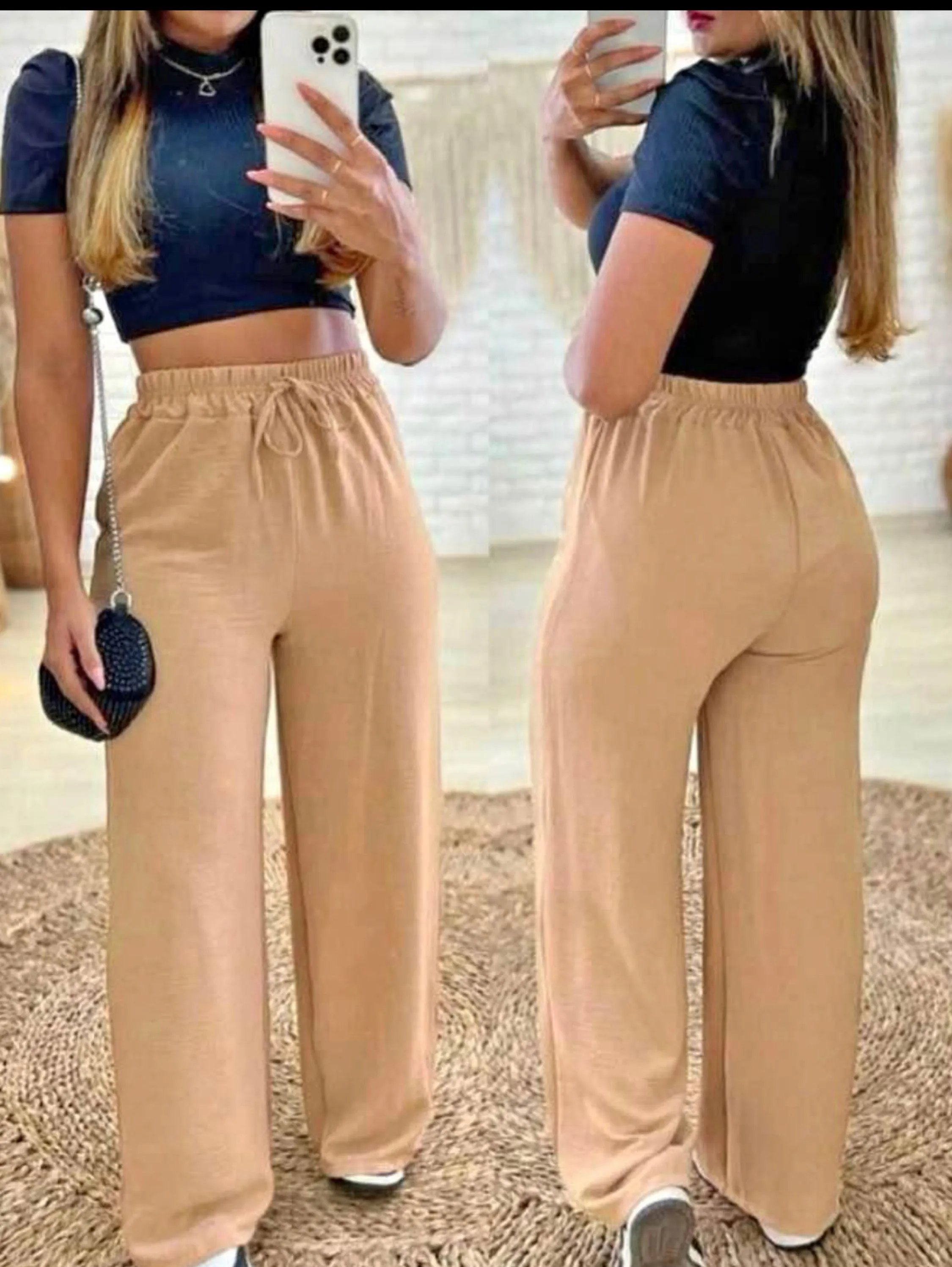 Calça pantalona duna