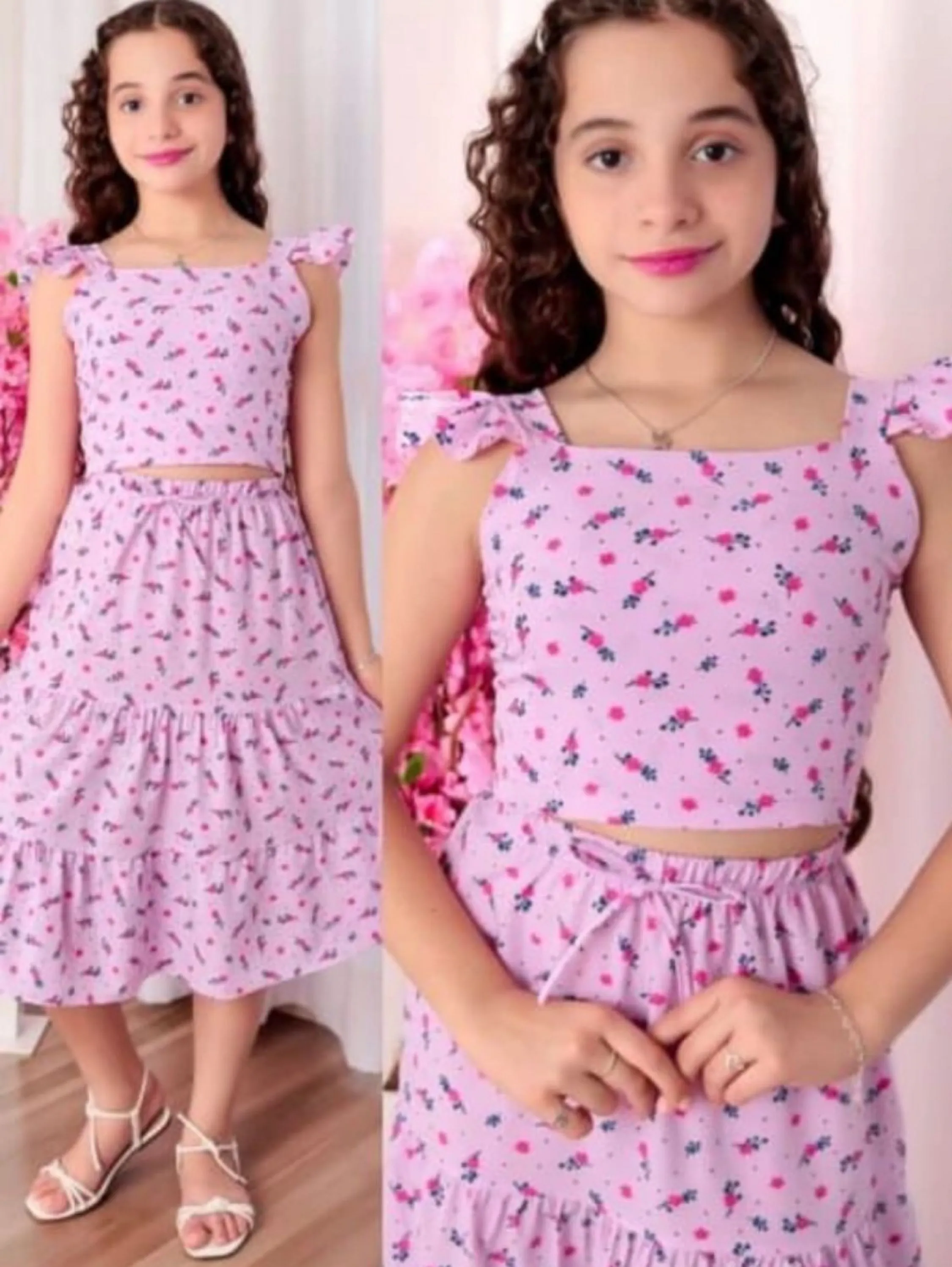 Conjunto infantil estampado