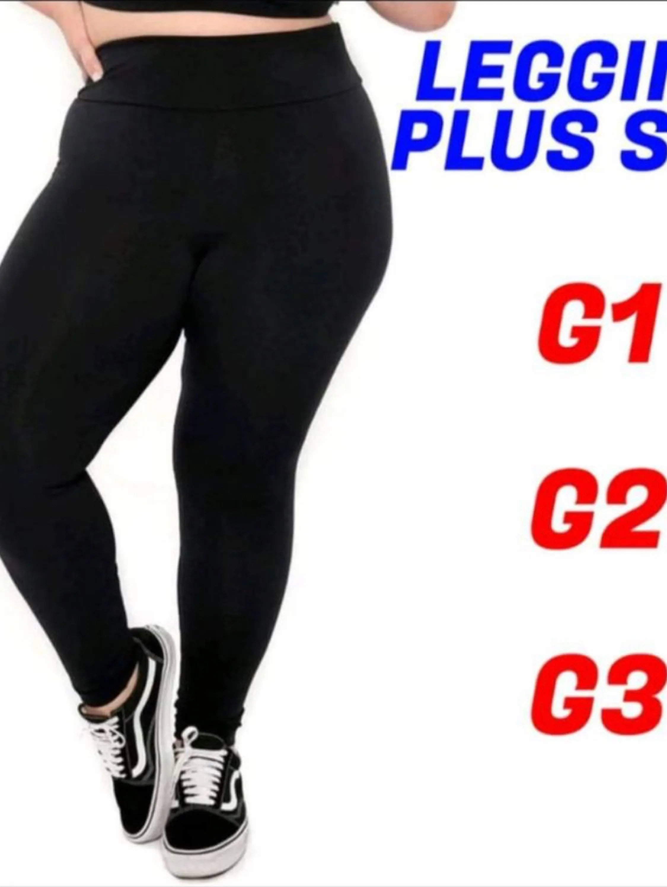 Calça legging plus