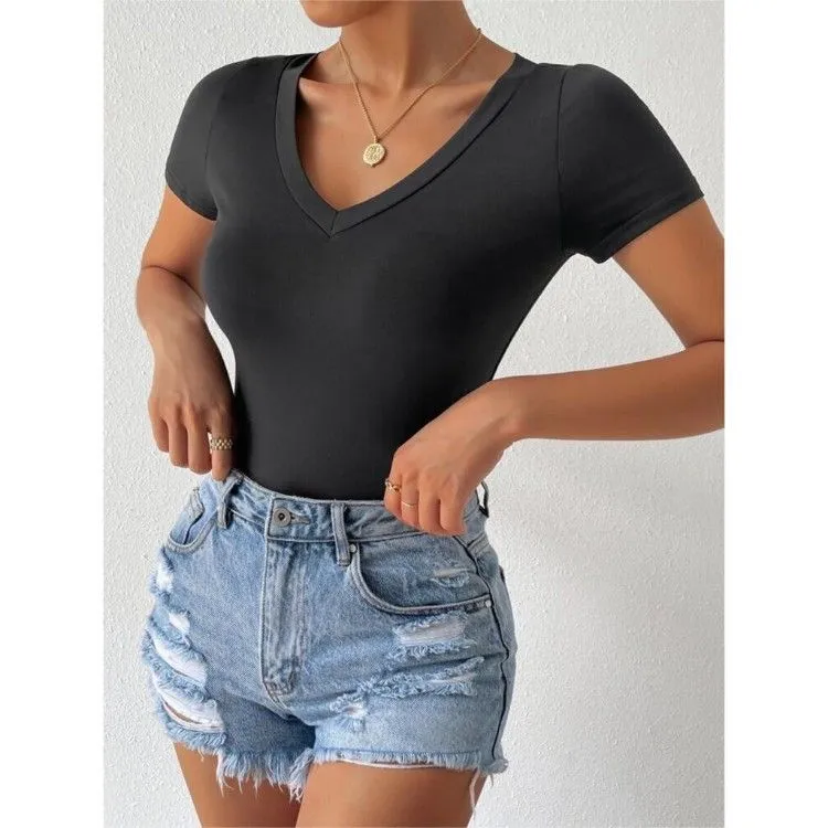 Blusa gola v feminina