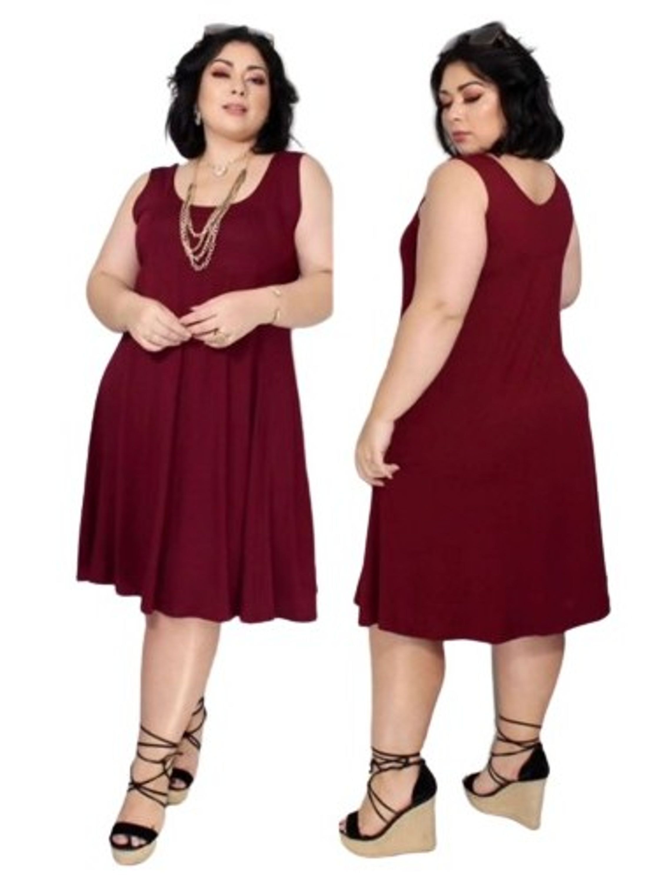 Vestido feminino regata soltinho GG