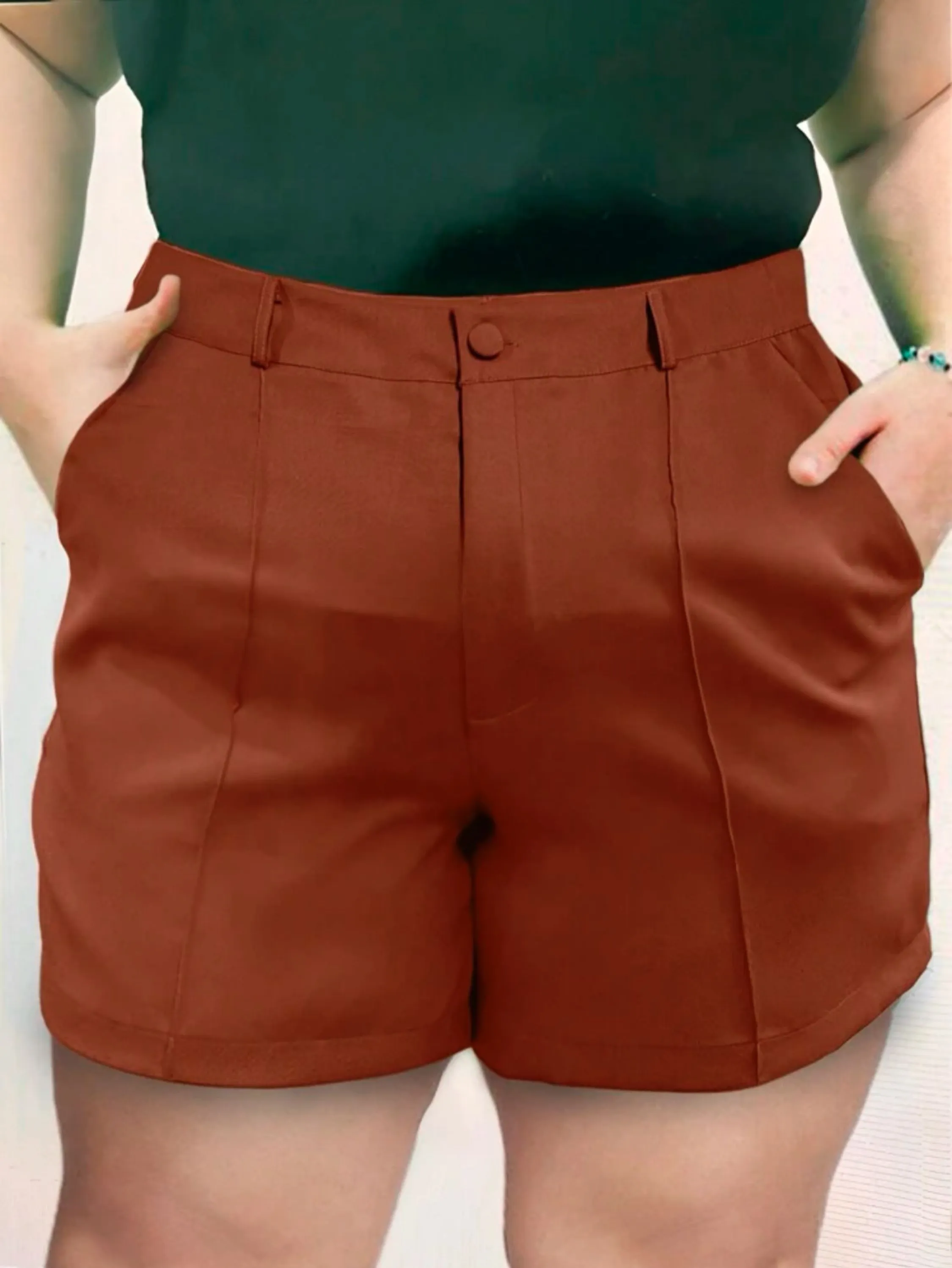 Short Plus Size Alfaiataria G1 G2 G3